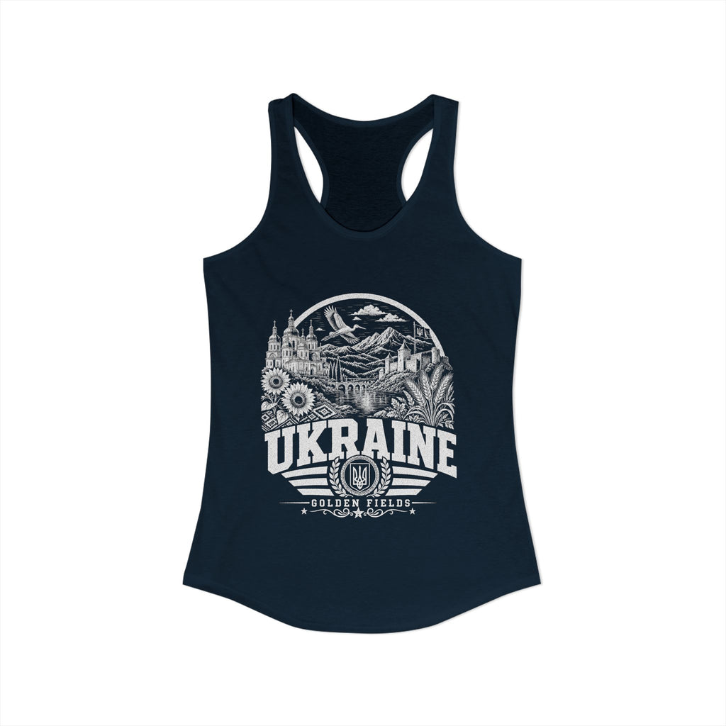 Ukraine Golden Fields Women's Tank Top