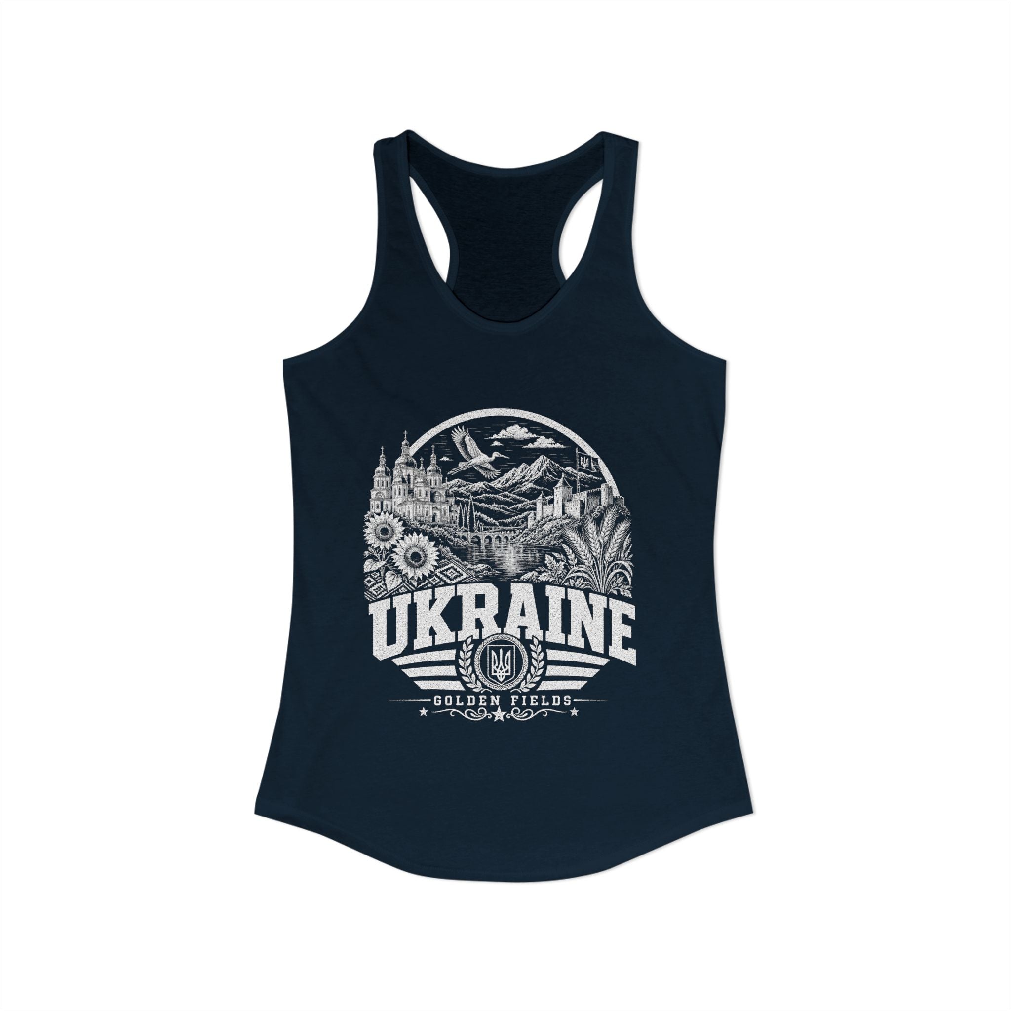 Ukraine Golden Fields Women's Tank Top