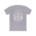 USA vintage landmarks men's tee — iconic landmark design | Nameshi Destinations (view 3)
