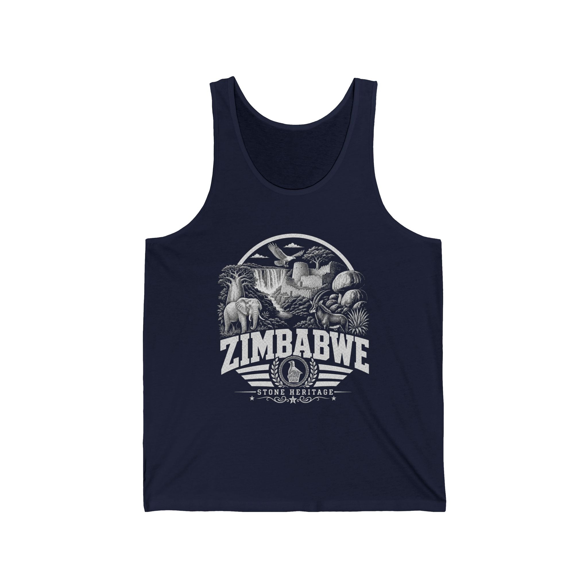 Zimbabwe Stone Heritage Men's Tank Top