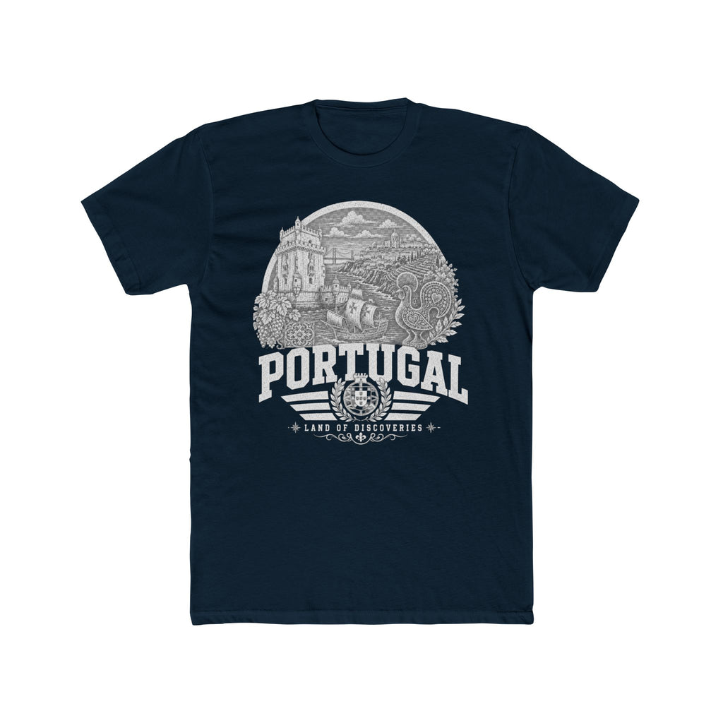 Portugal vintage landmarks men's tee — iconic landmark design | Nameshi Destinations (view 12)