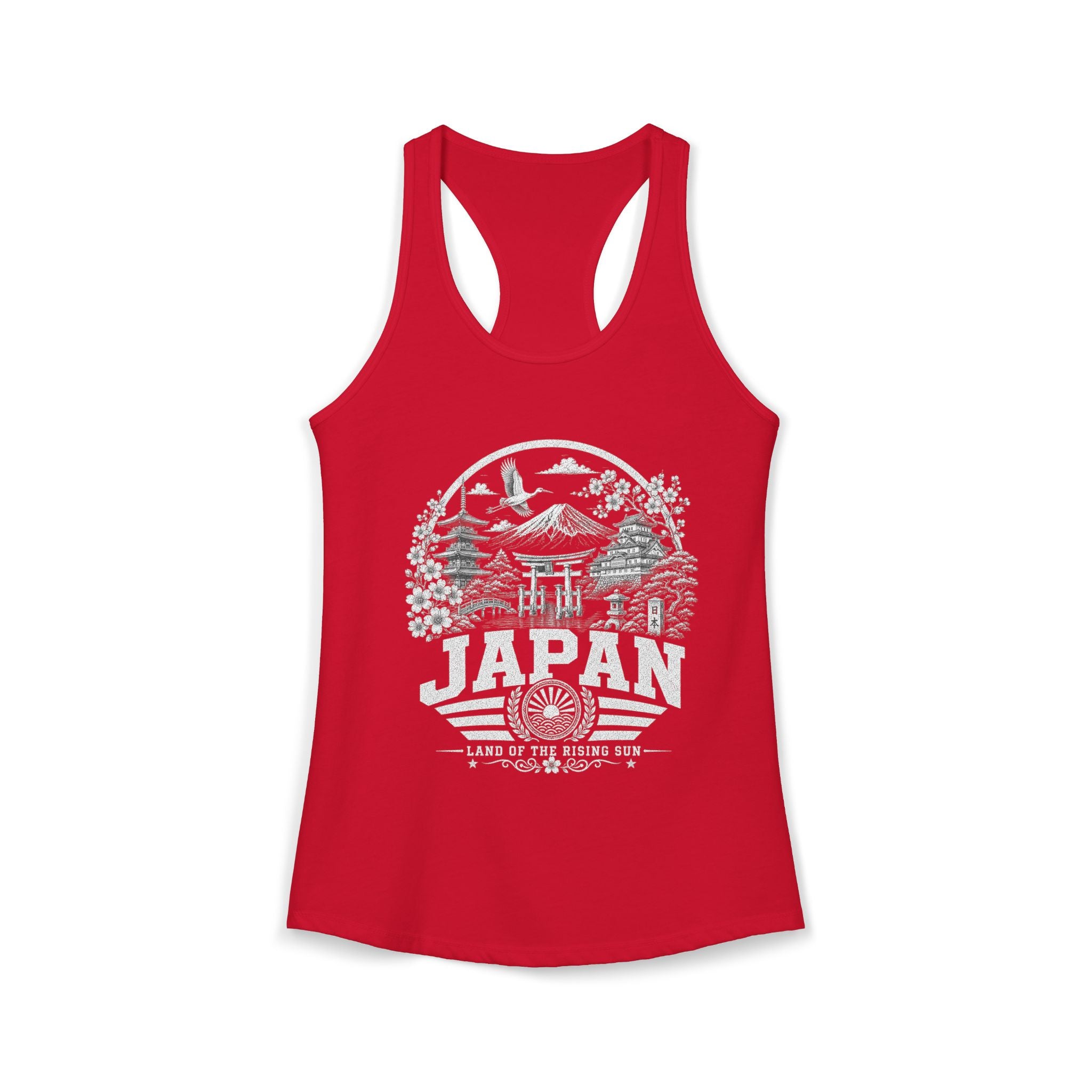 Japan Land of the Rising Sun Women's Tank Top