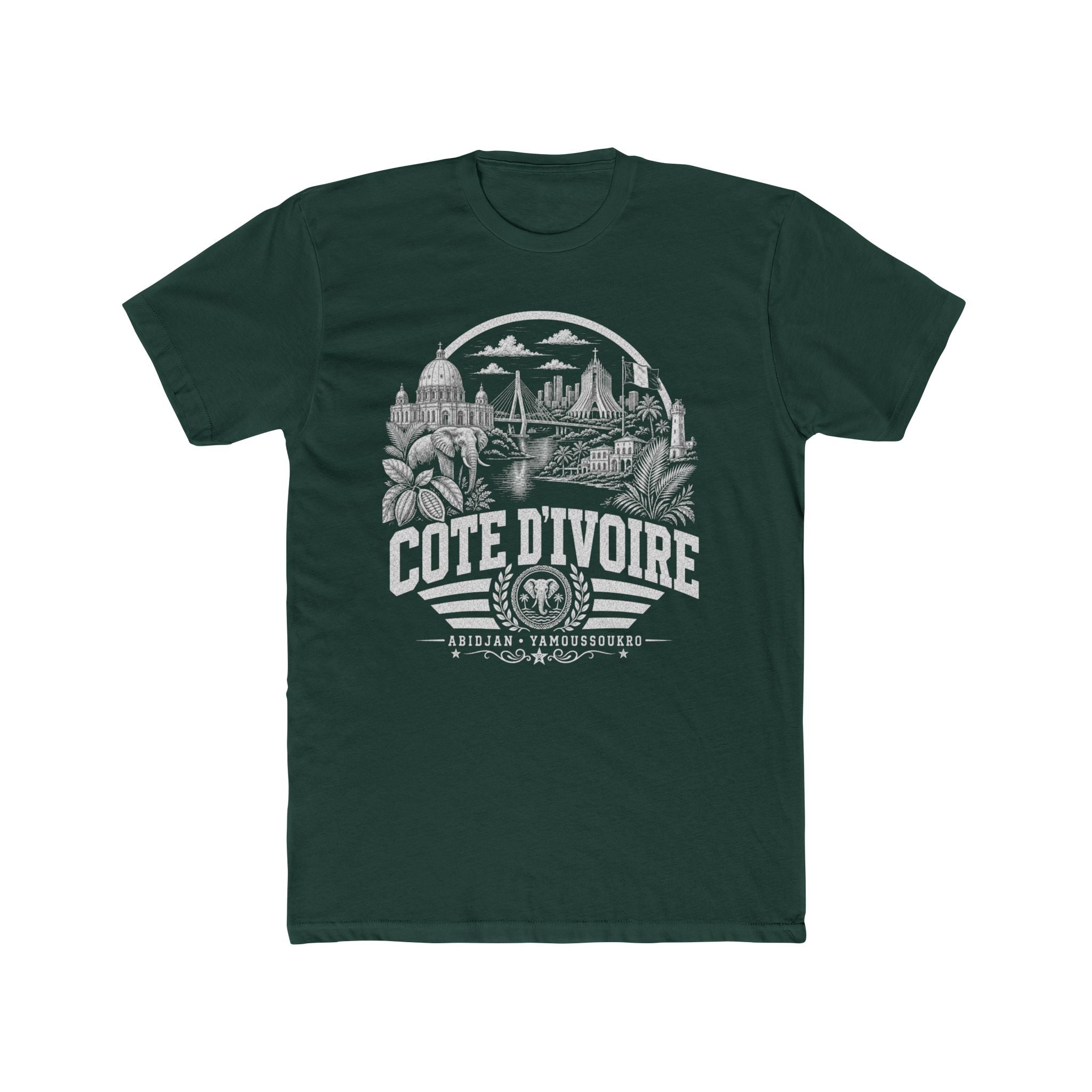 Cote d'Ivoire Land of Elephants Men's Tee