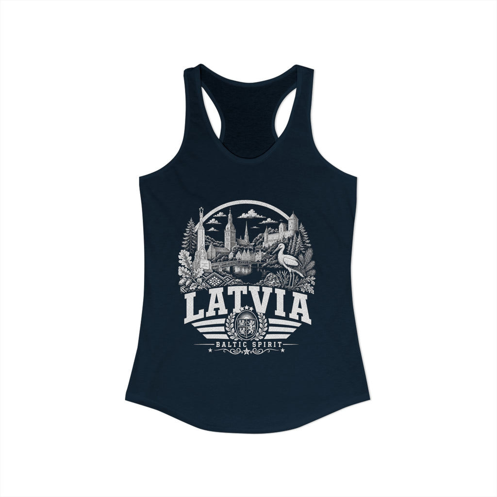 Latvia Baltic Spirit Women's Tank Top