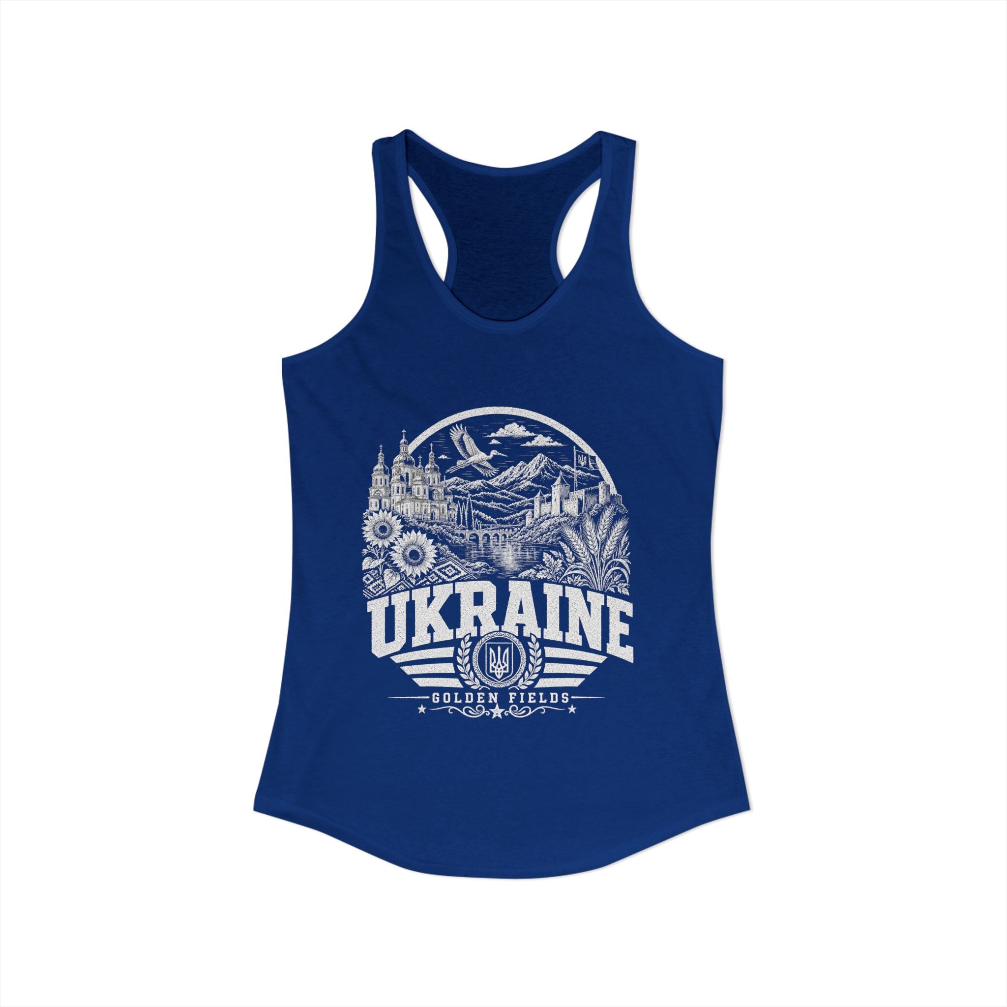 Ukraine Golden Fields Women's Tank Top