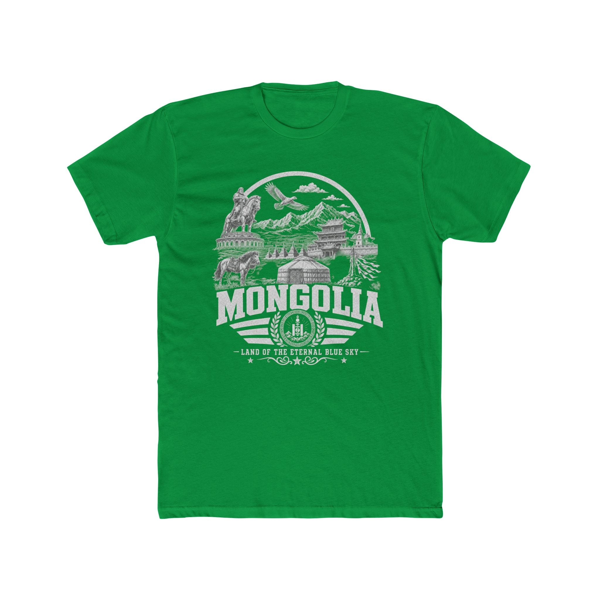 Mongolia Land of the Eternal Blue Sky Men's Tee