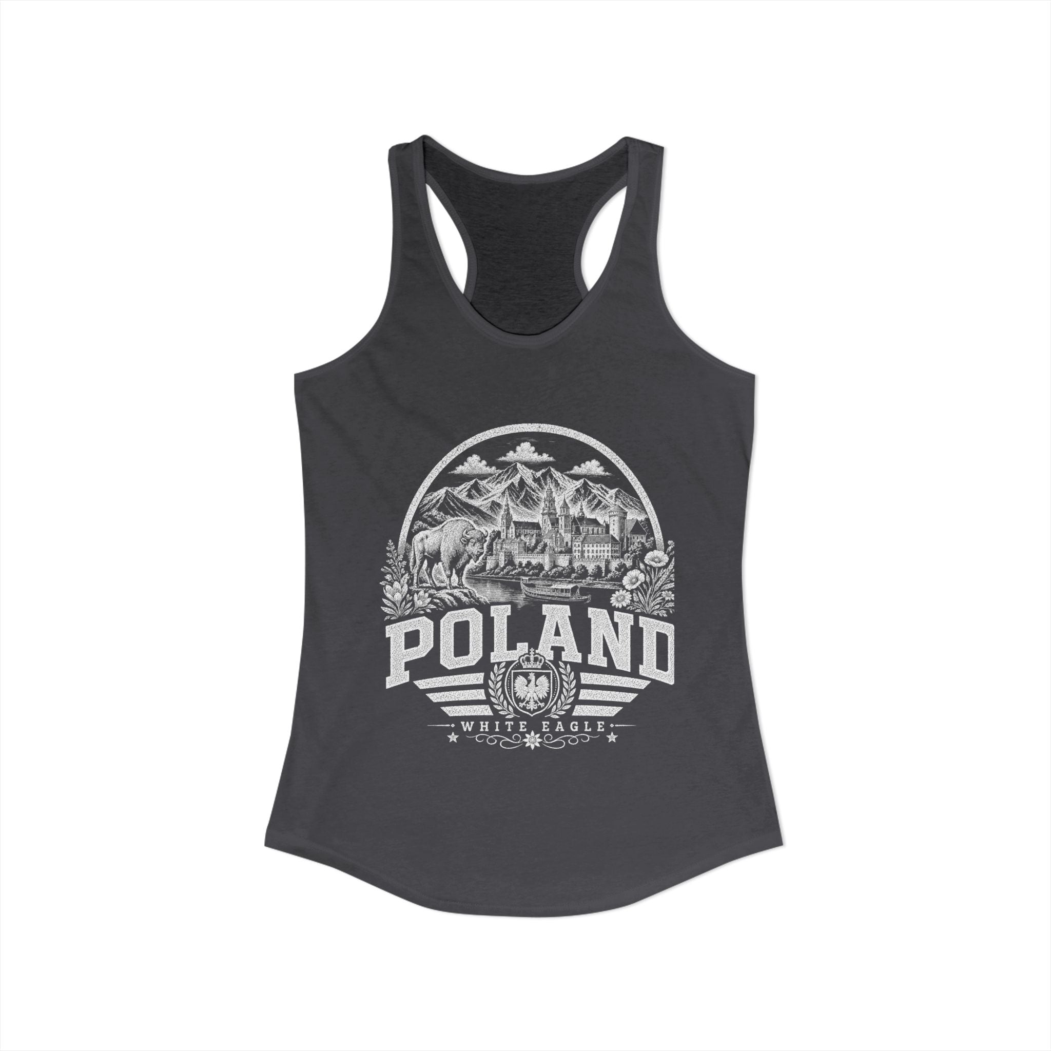 Poland White Eagle Women's Tank Top
