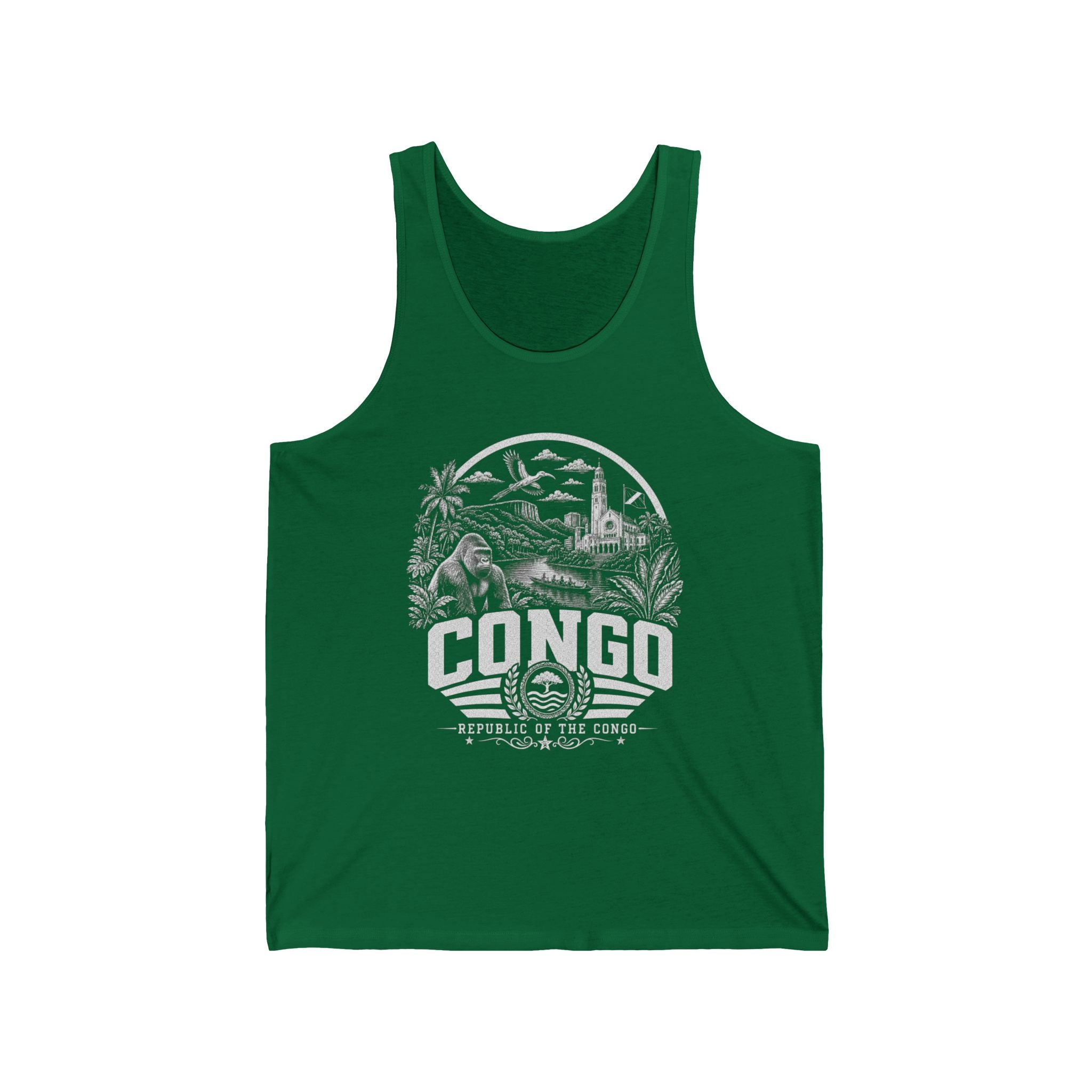 Republic of the Congo Congo River Spirit Men's Tank Top