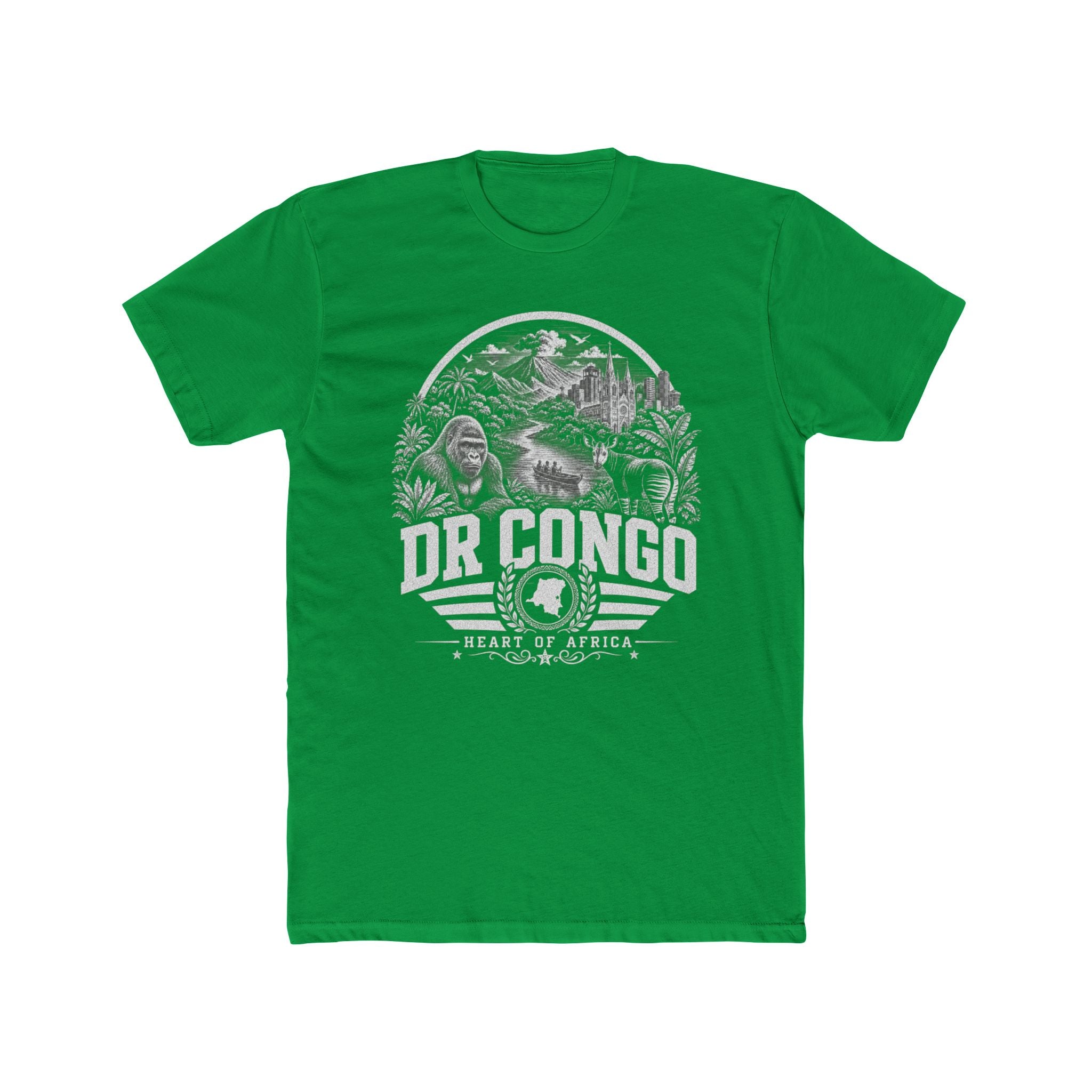 Democratic Republic of the Congo Heart of Africa Men's Tee