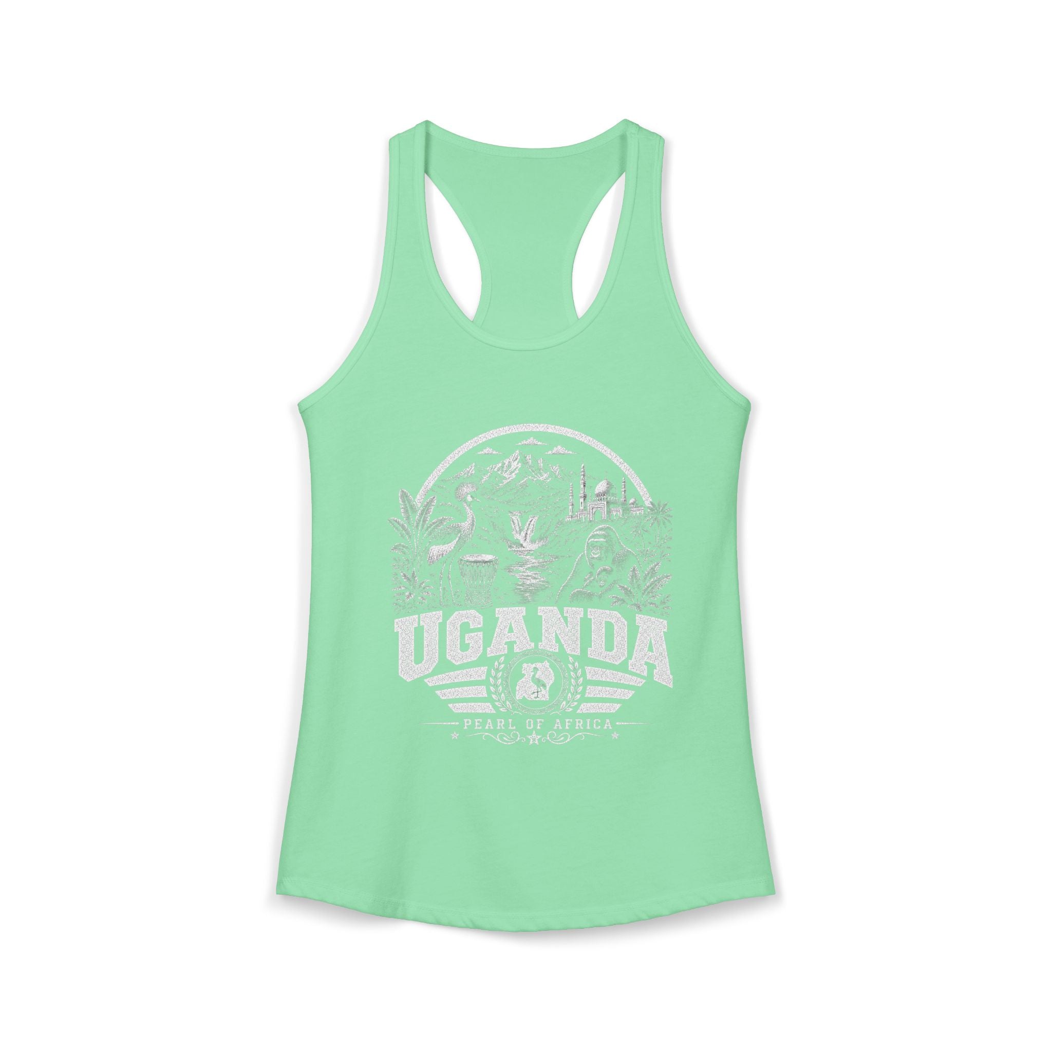 Uganda Pearl of Africa Women's Tank Top