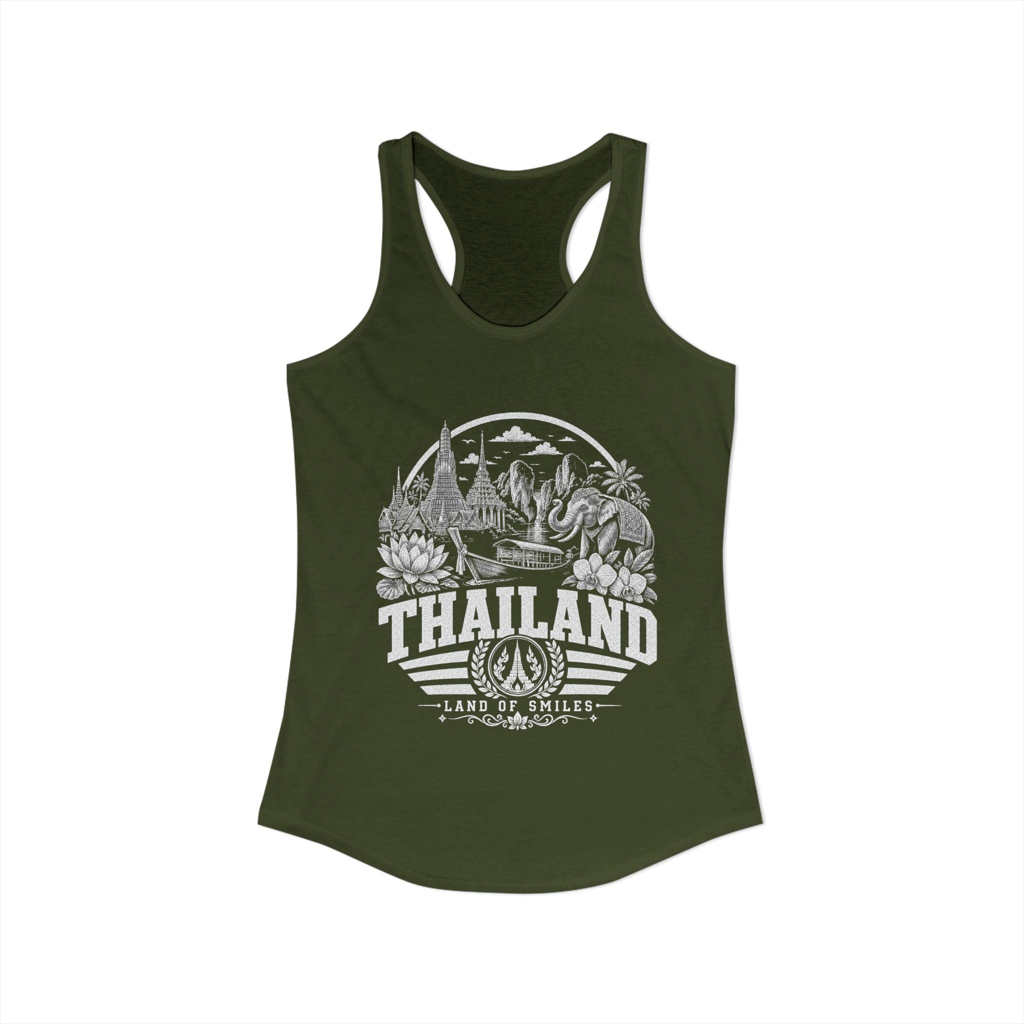 Thailand Land of Smiles Women's Tank Top