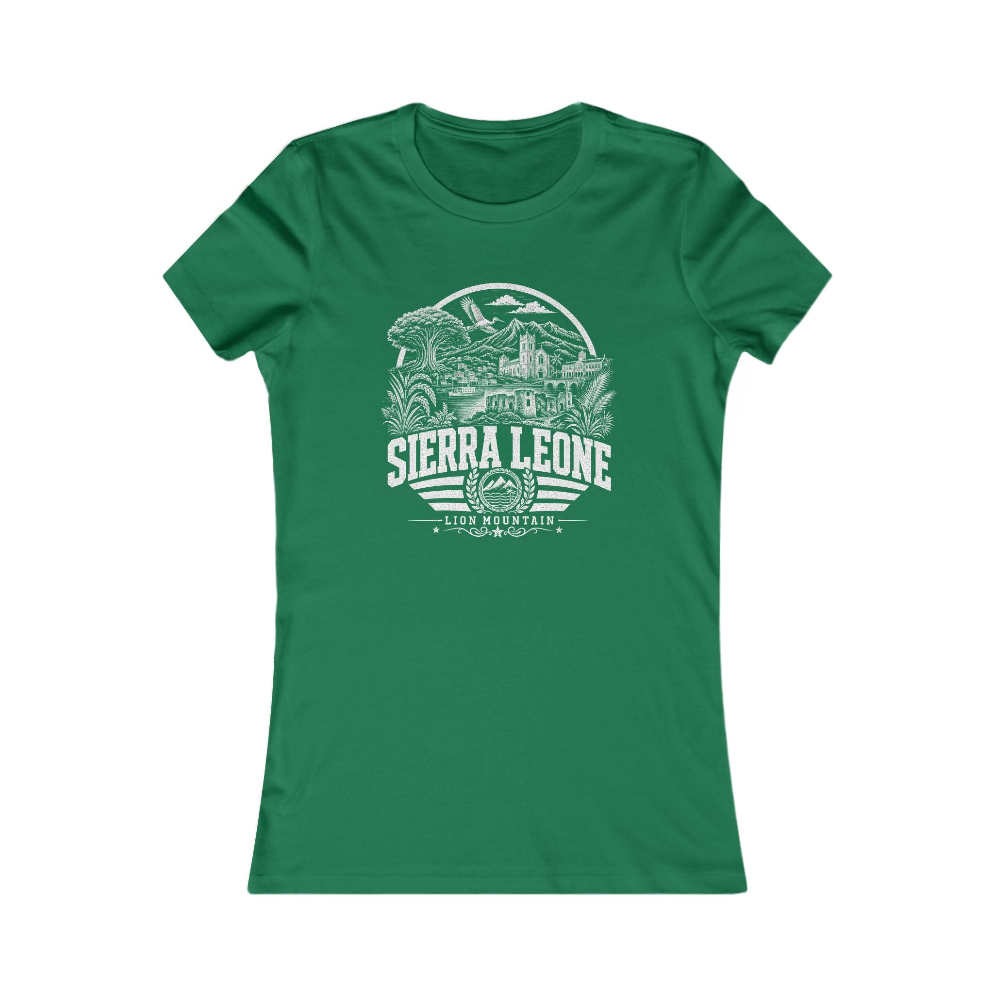 Sierra Leone Lion Mountain Women's Tee