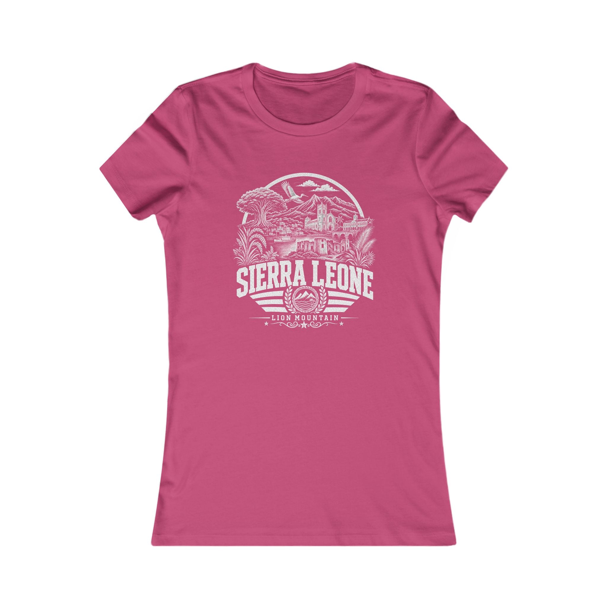 Sierra Leone Lion Mountain Women's Tee