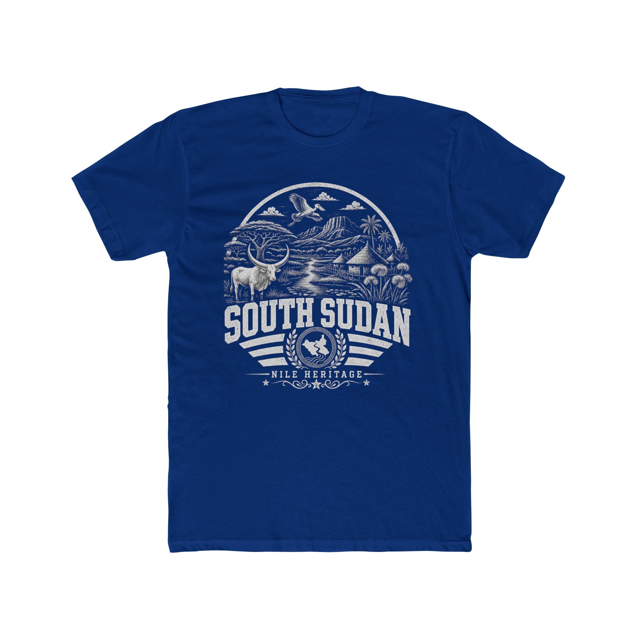 Camiseta Masculina South Sudan Nile Heritage