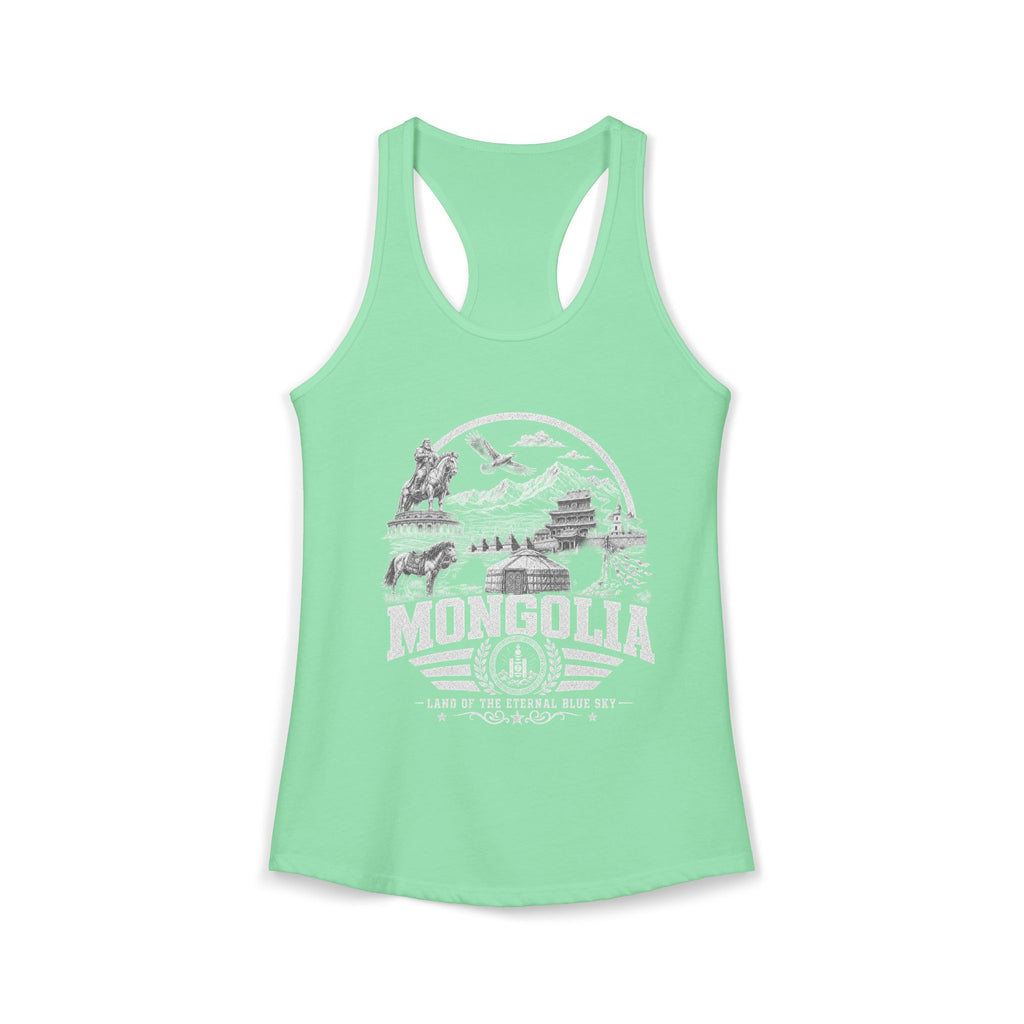 Mongolia Land of the Eternal Blue Sky Women's Tank Top
