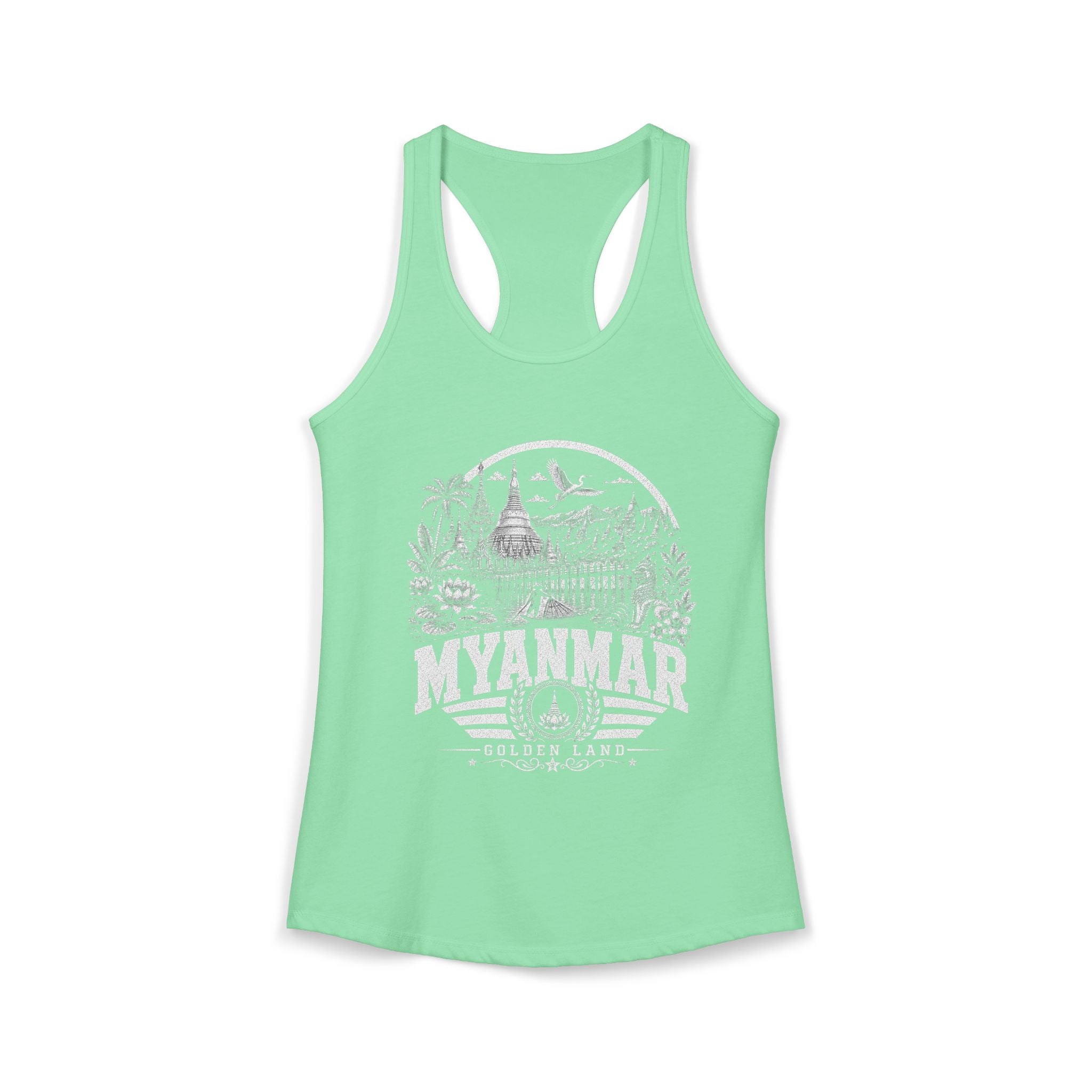 Myanmar Golden Land Women's Tank Top