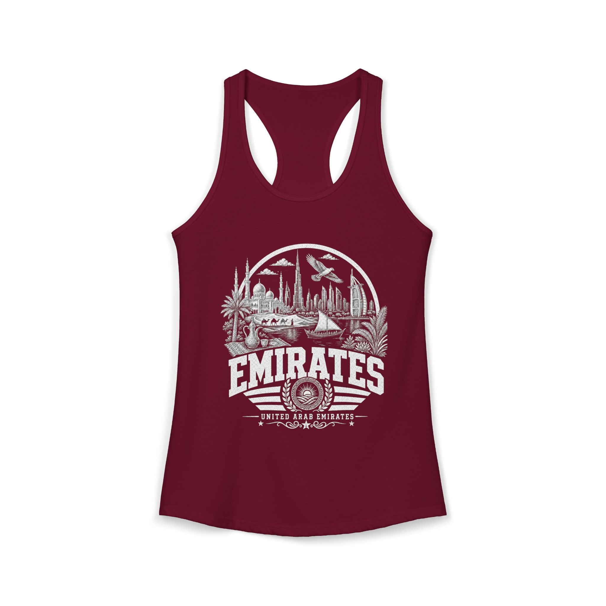 United Arab Emirates Jewel of the Gulf Women's Tank Top