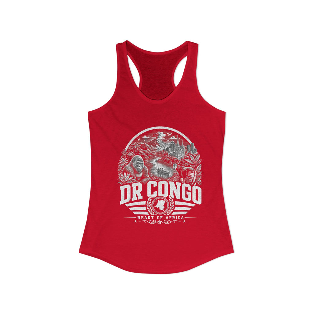 Democratic Republic of the Congo Heart of Africa Women's Tank Top