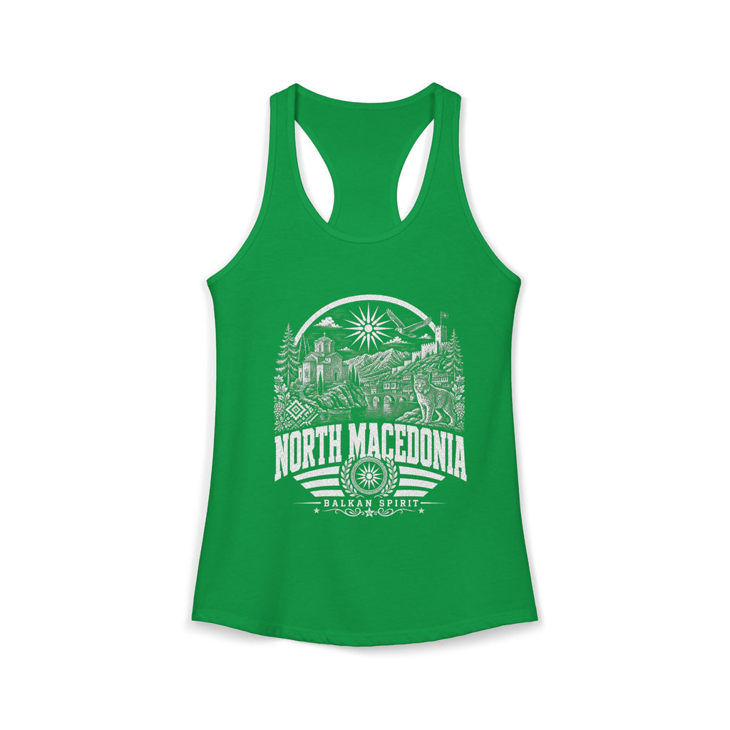 North Macedonia Balkan Spirit Women's Tank Top