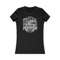 Paraguay vintage landmarks women's tee — iconic landmark design | Nameshi Destinations (view 1)