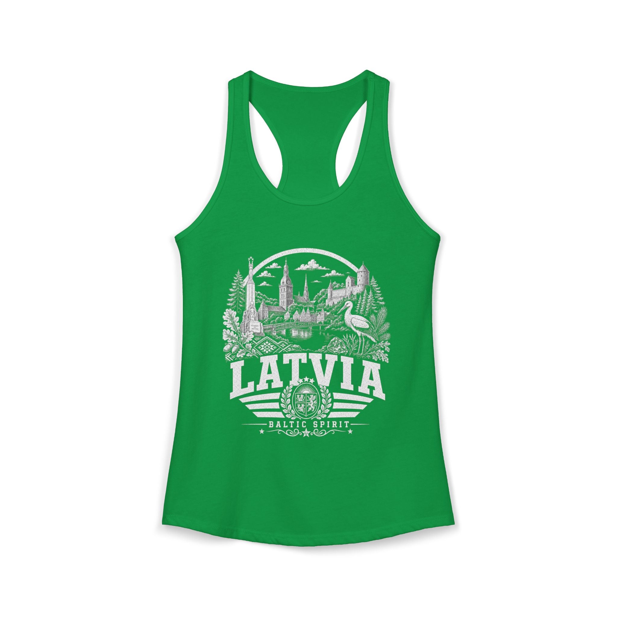 Latvia Baltic Spirit Women's Tank Top
