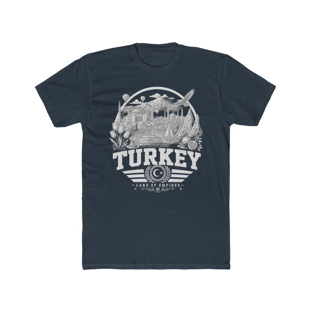 Turkey vintage landmarks men's tee — iconic landmark design | Nameshi Destinations (view 8)