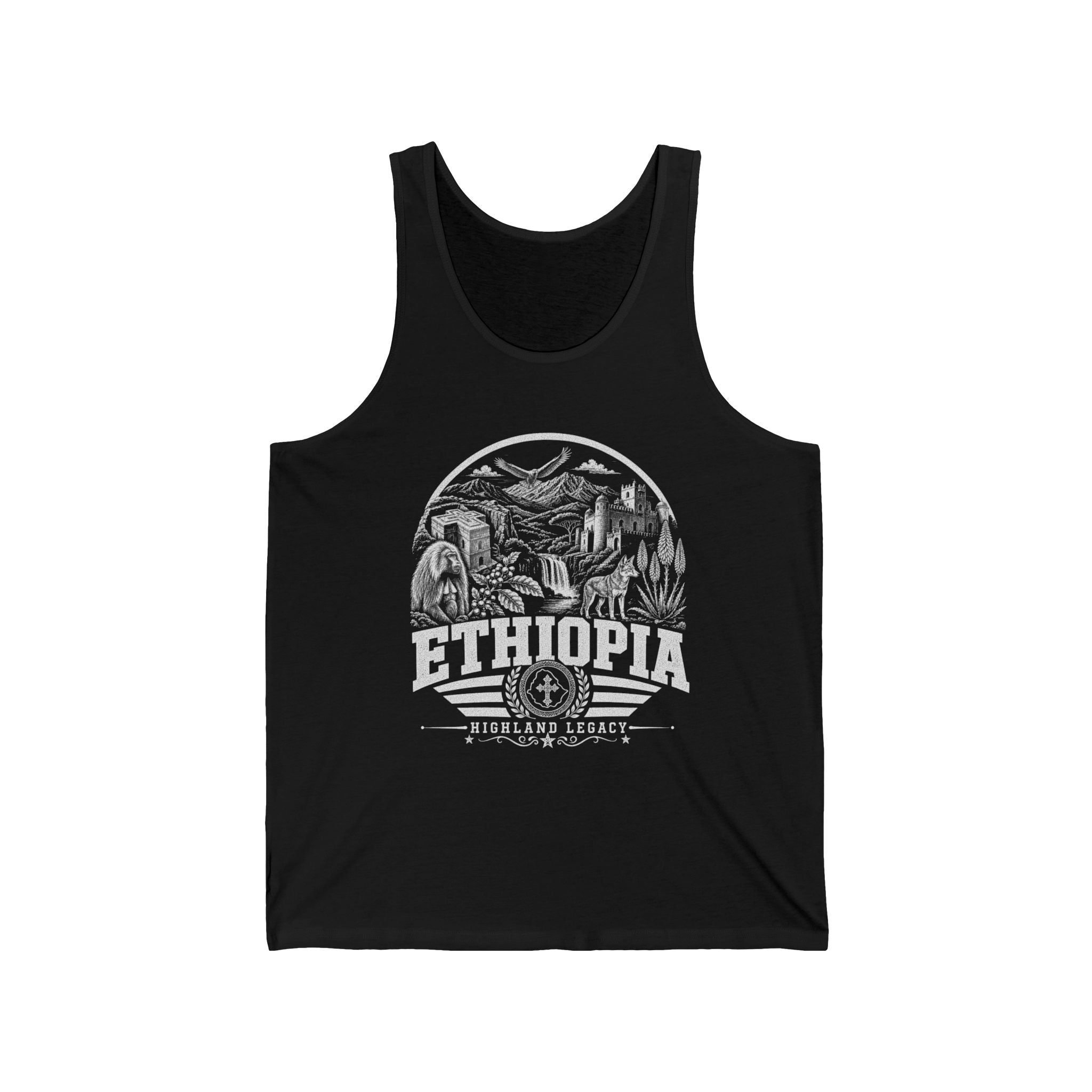 Camiseta Regata Masculina Ethiopia Highland Legacy