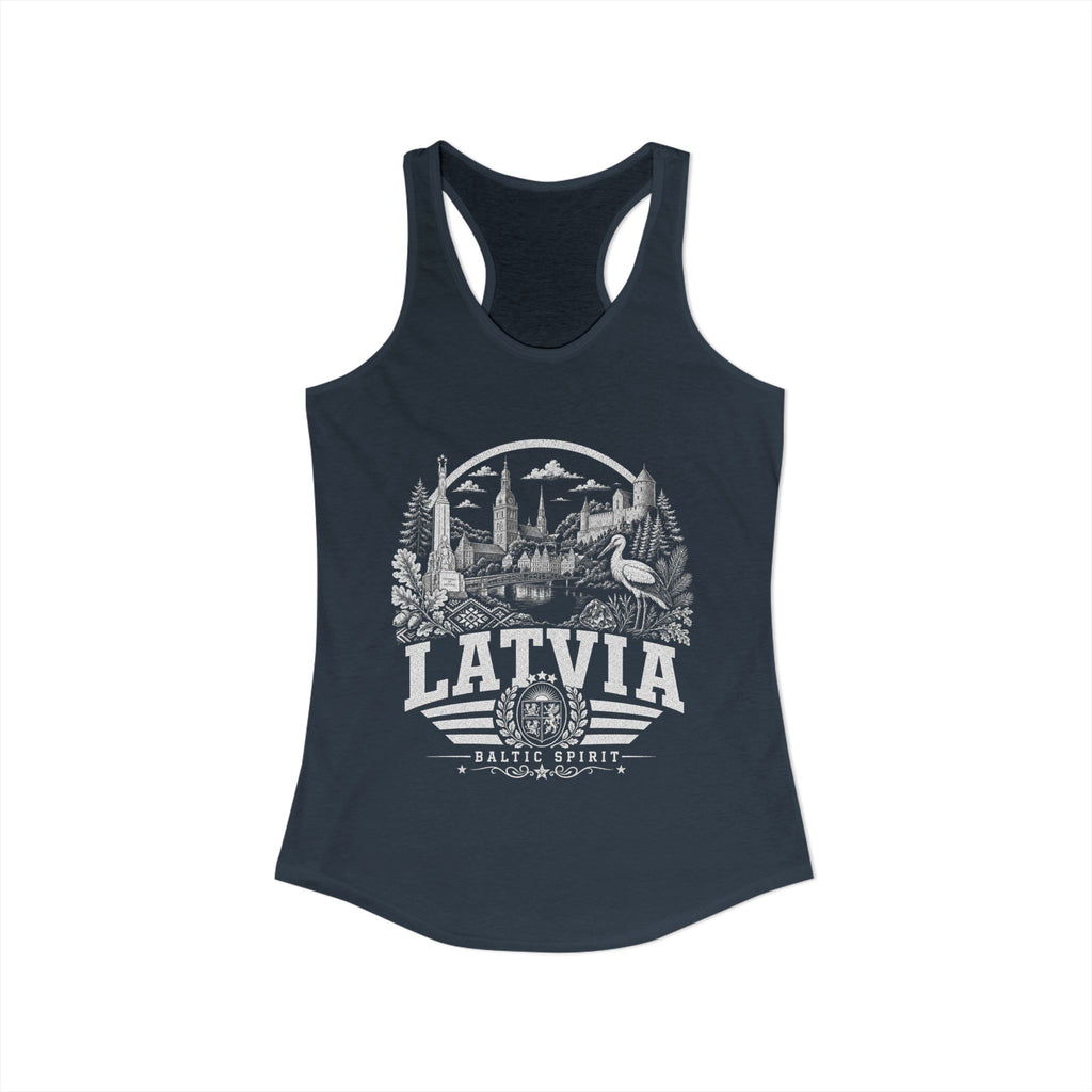 Latvia Baltic Spirit Women's Tank Top