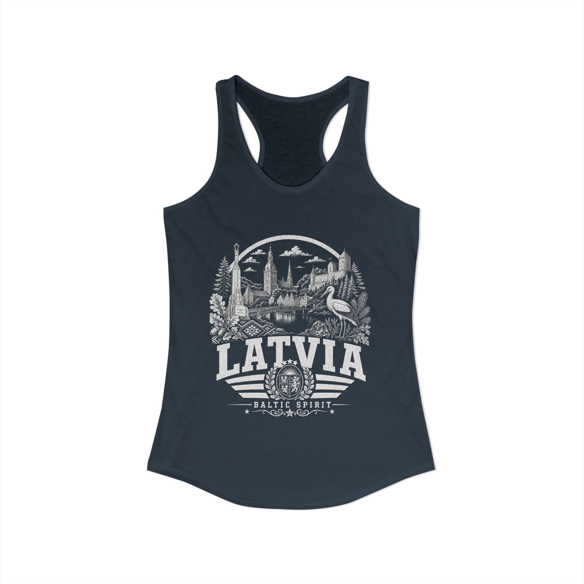 Latvia Baltic Spirit Women's Tank Top