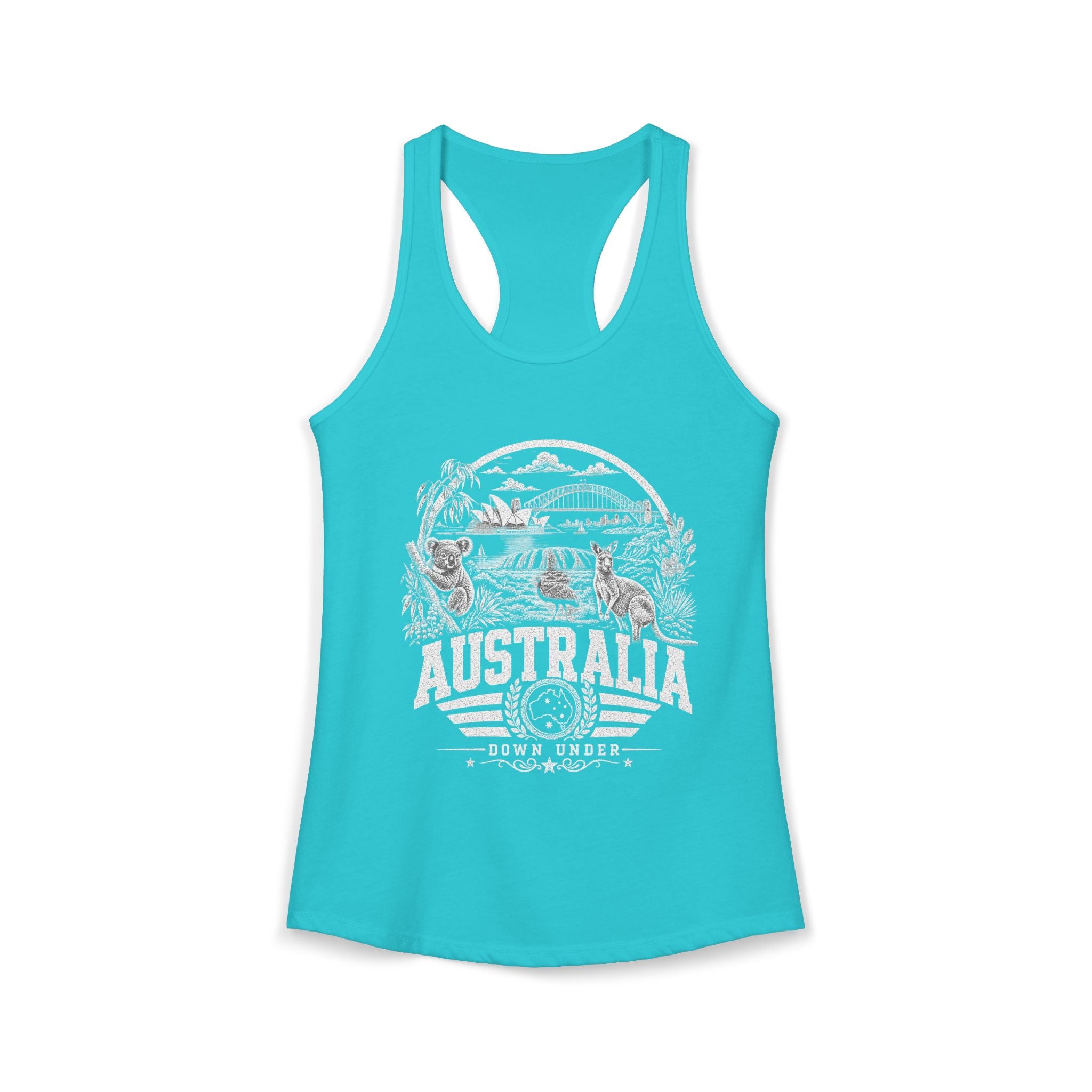 Australia Down Under Women's Tank Top