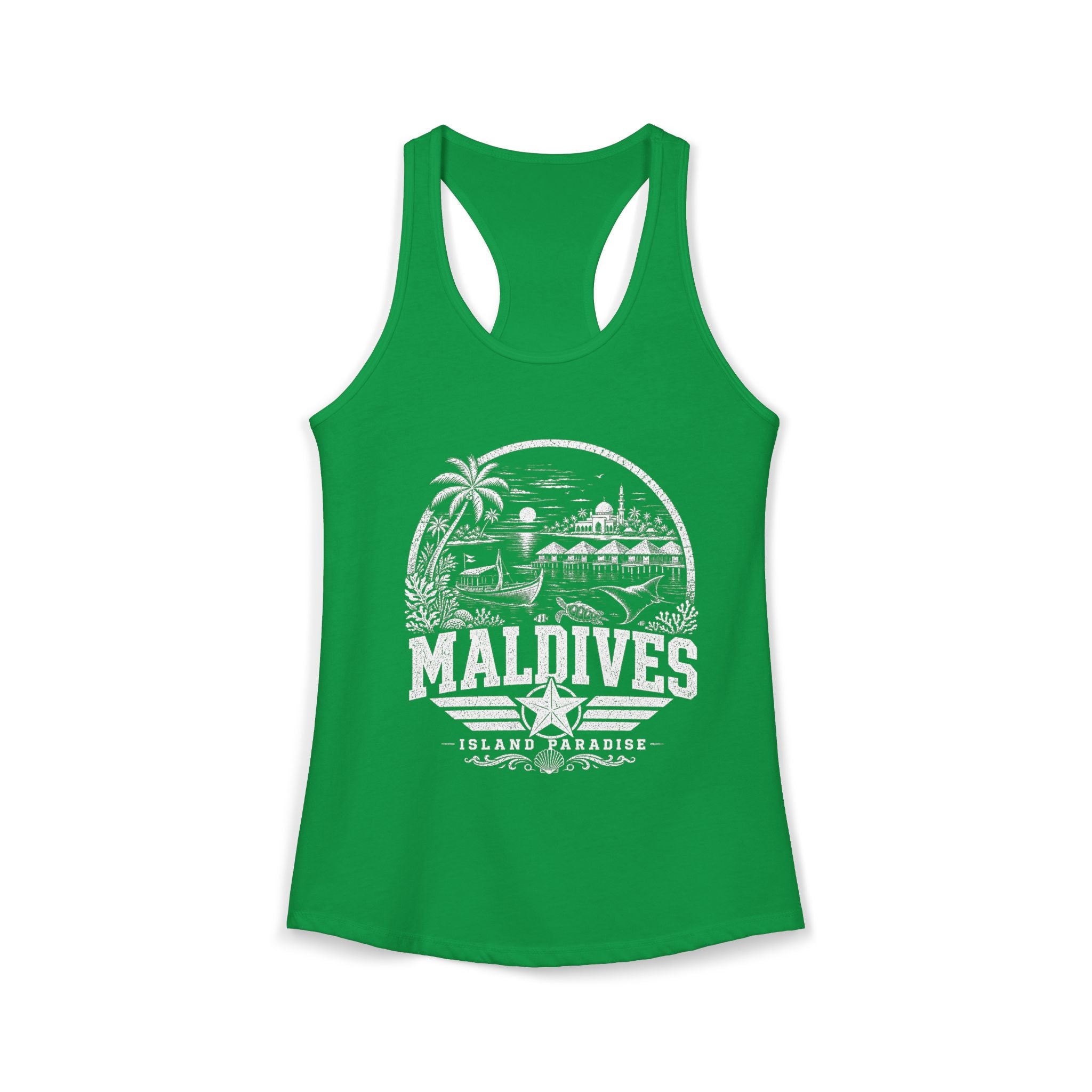 Maldives Island Paradise Women's Tank Top