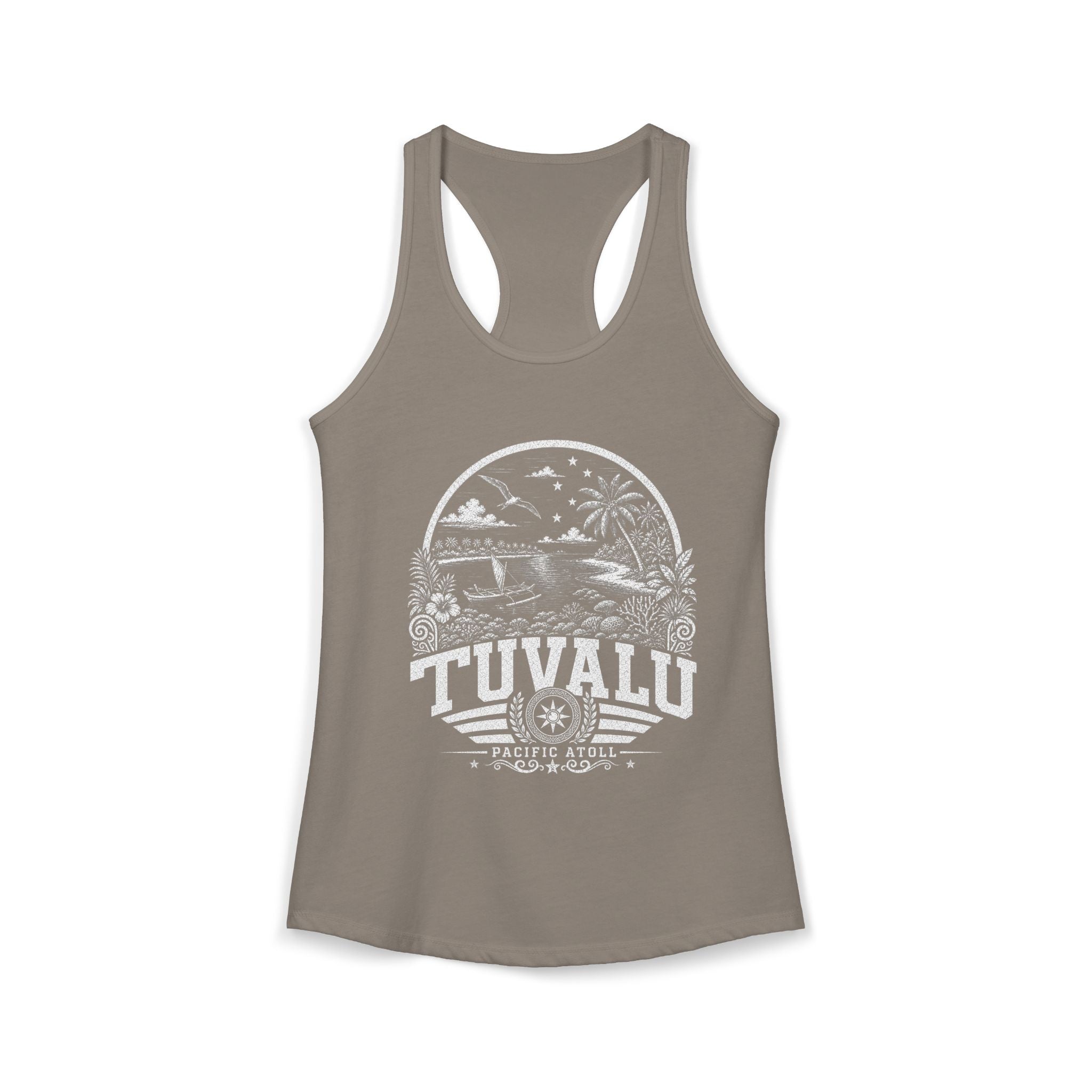 Tuvalu Pacific Atoll Women's Tank Top