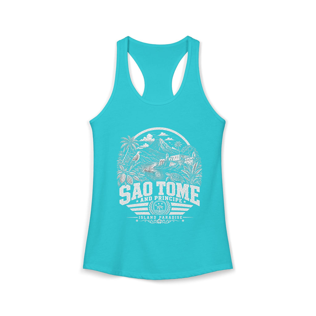 Sao Tome and Principe Island Paradise Women's Tank Top
