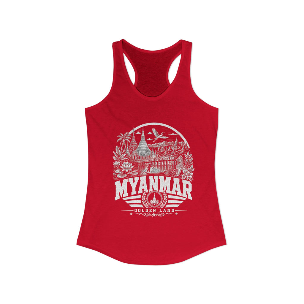 Myanmar Golden Land Women's Tank Top