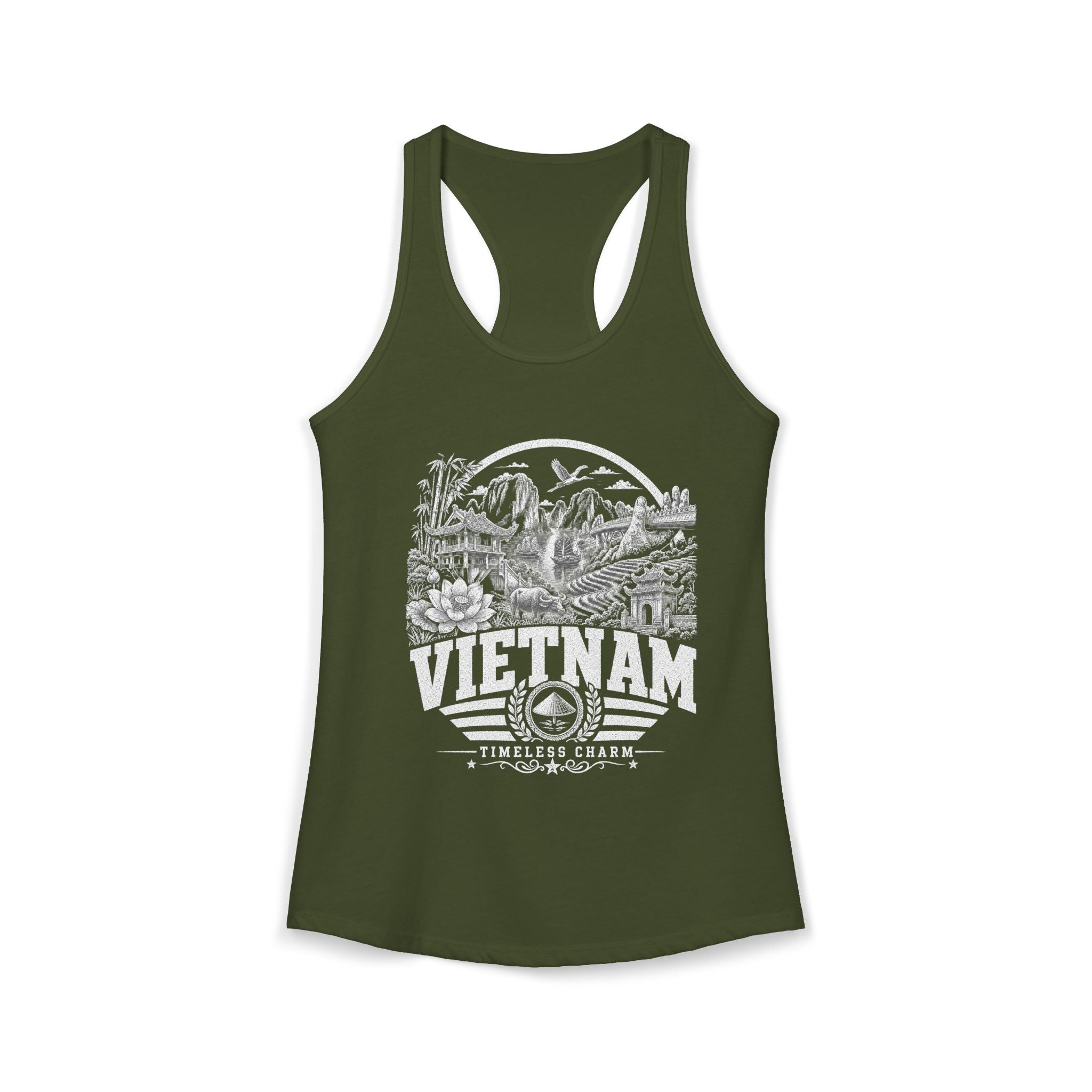 Vietnam Timeless Charm Women's Tank Top