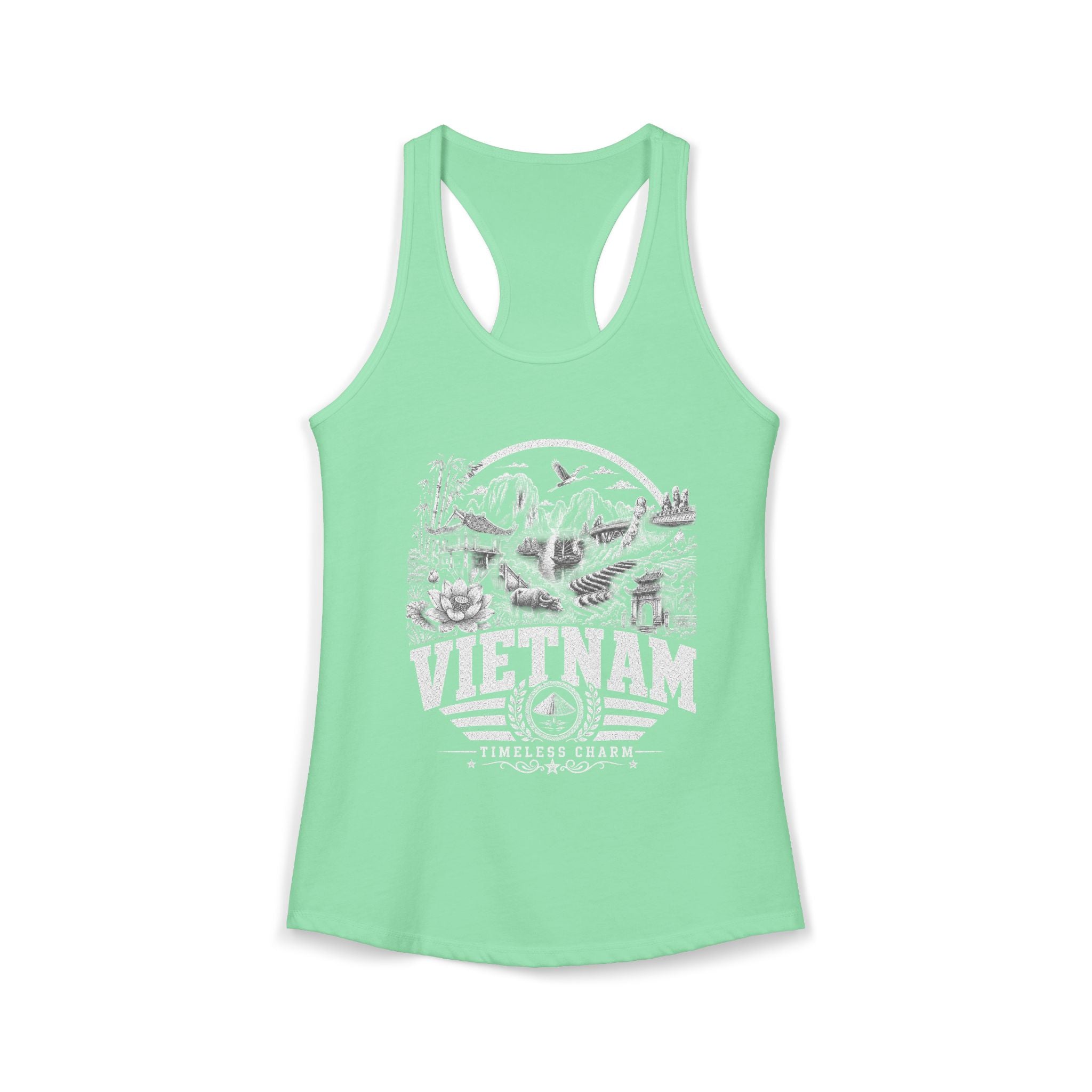 Vietnam Timeless Charm Women's Tank Top