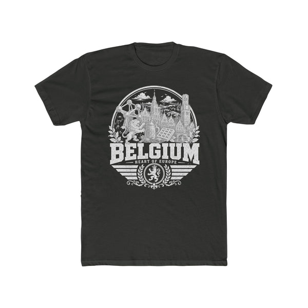 Belgium Heart of Europe Men's Tee