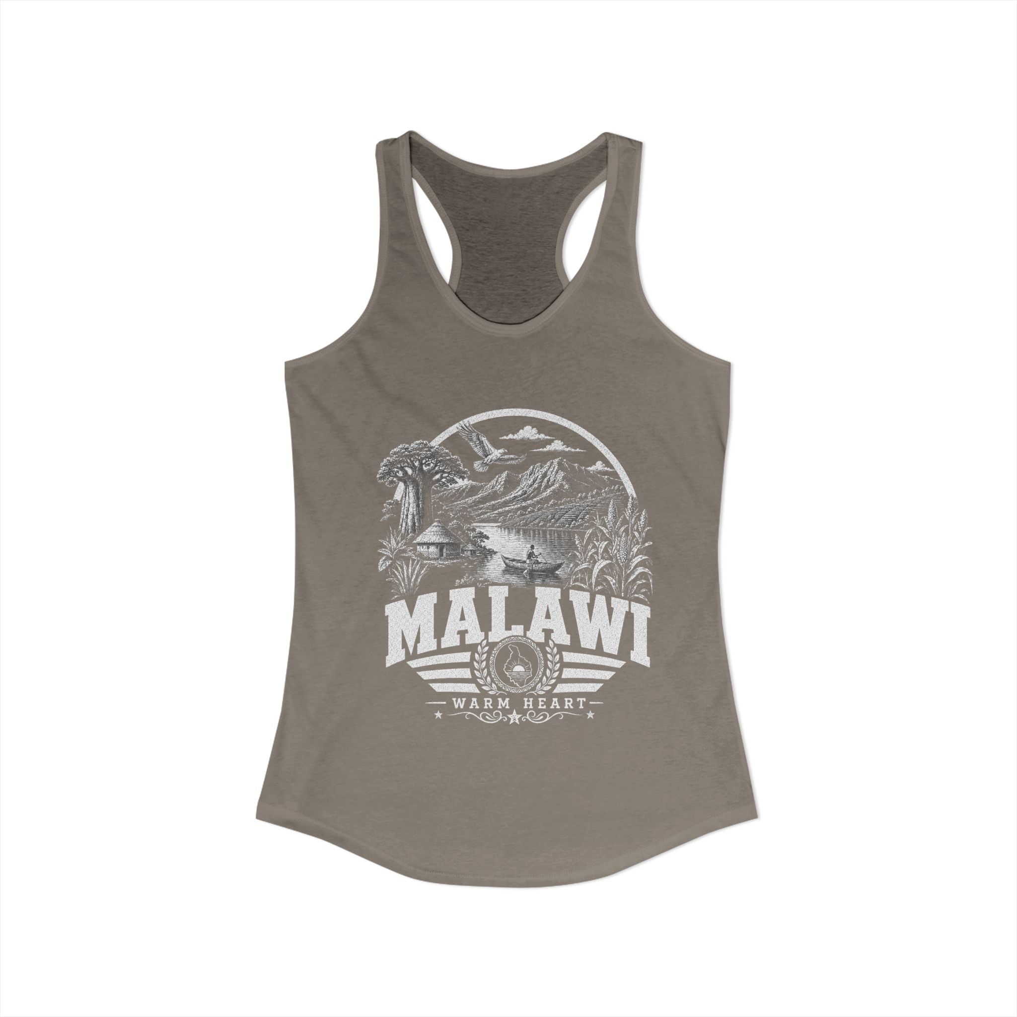 Malawi Warm Heart Women's Tank Top