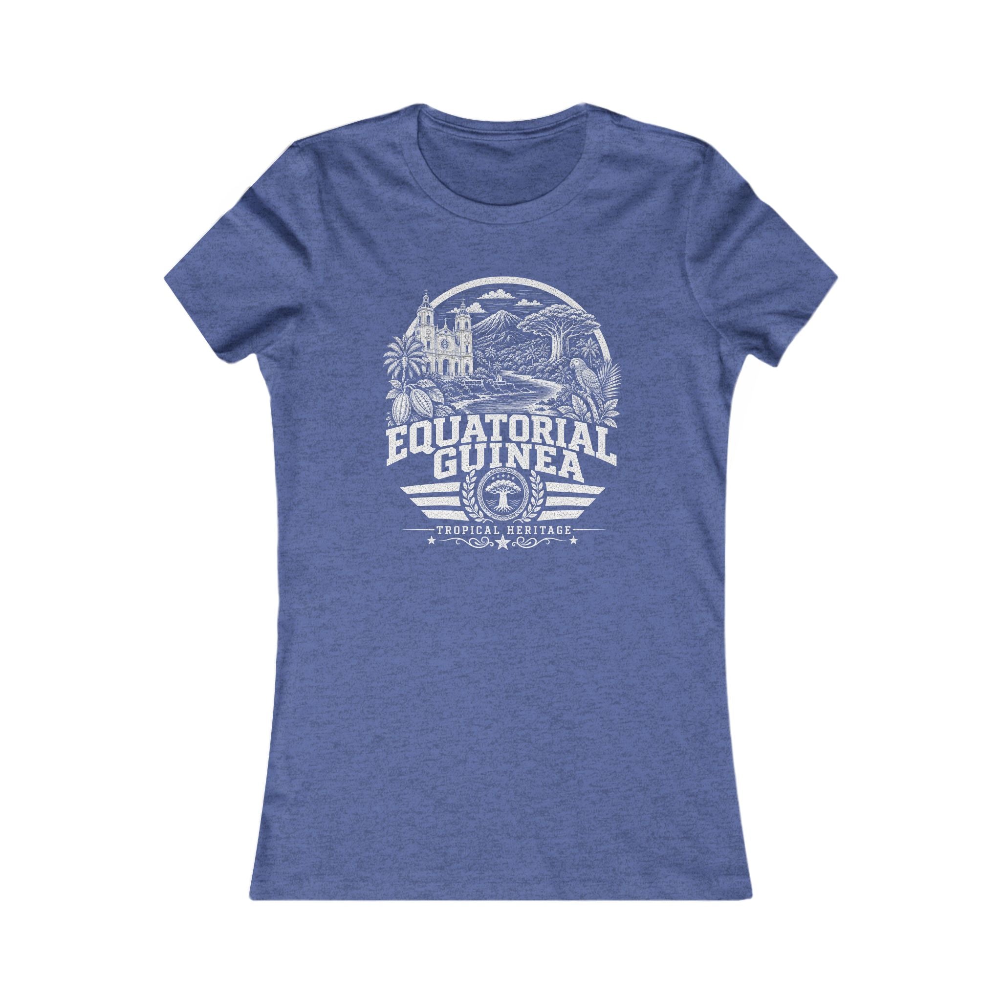 Equatorial Guinea Tropical Heritage Women's Tee