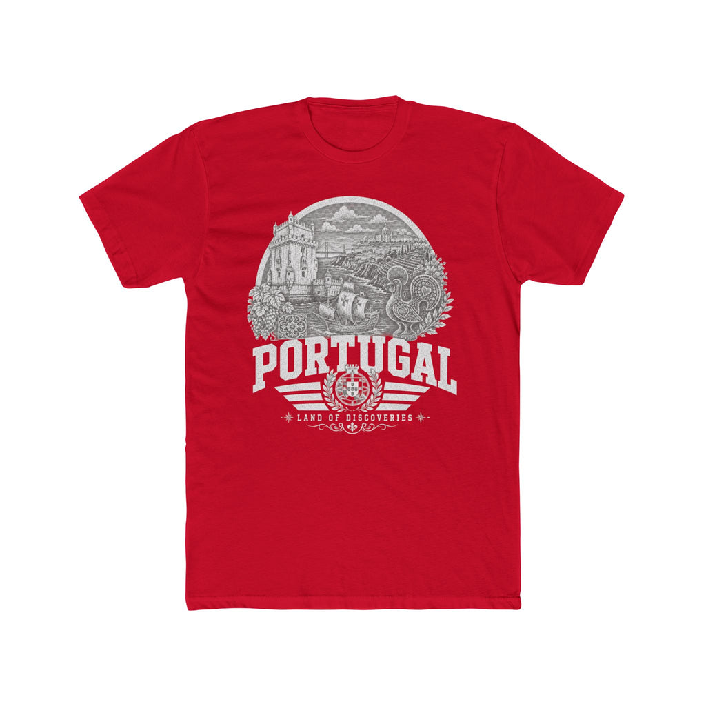 Portugal vintage landmarks men's tee — iconic landmark design | Nameshi Destinations (view 15)