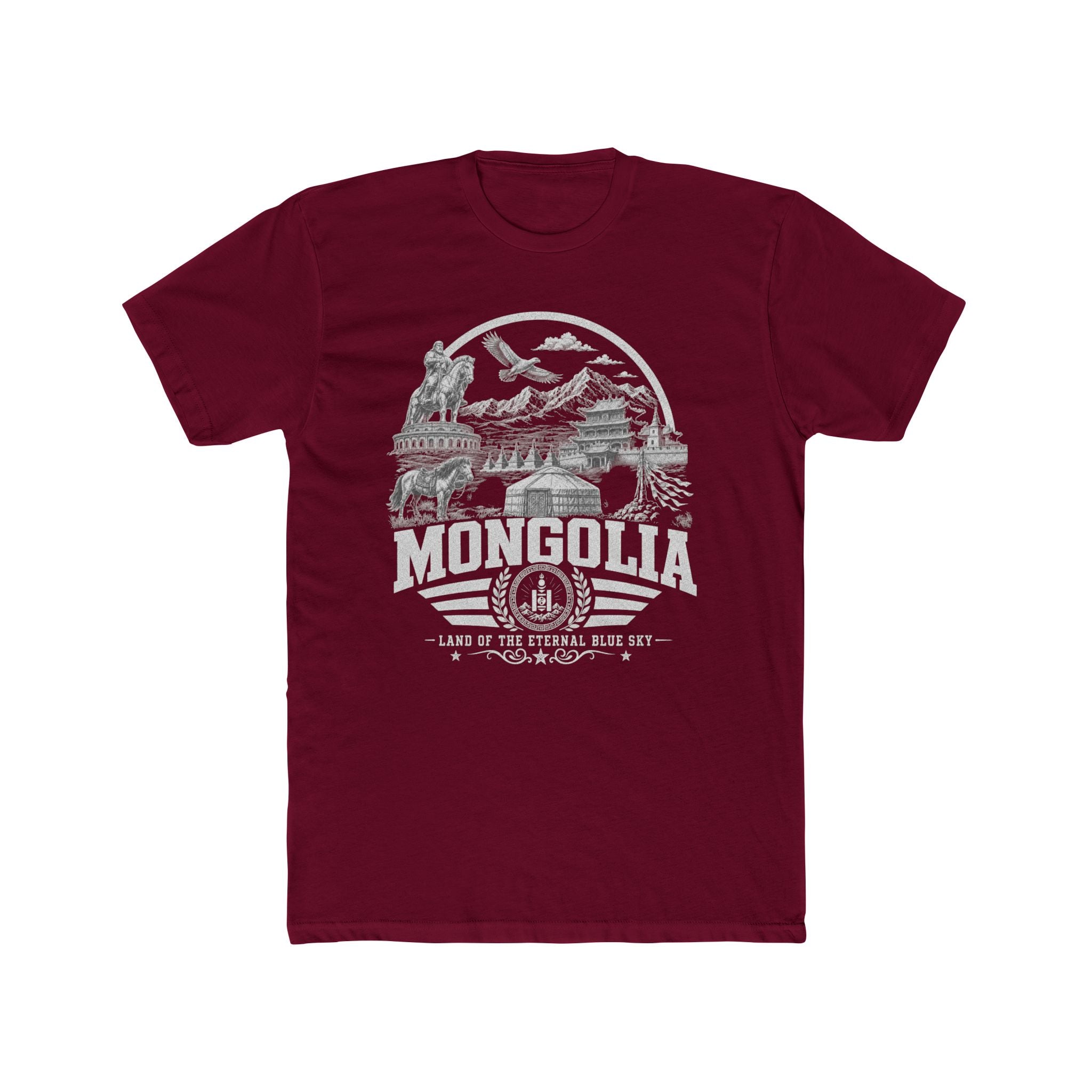 Mongolia Land of the Eternal Blue Sky Men's Tee