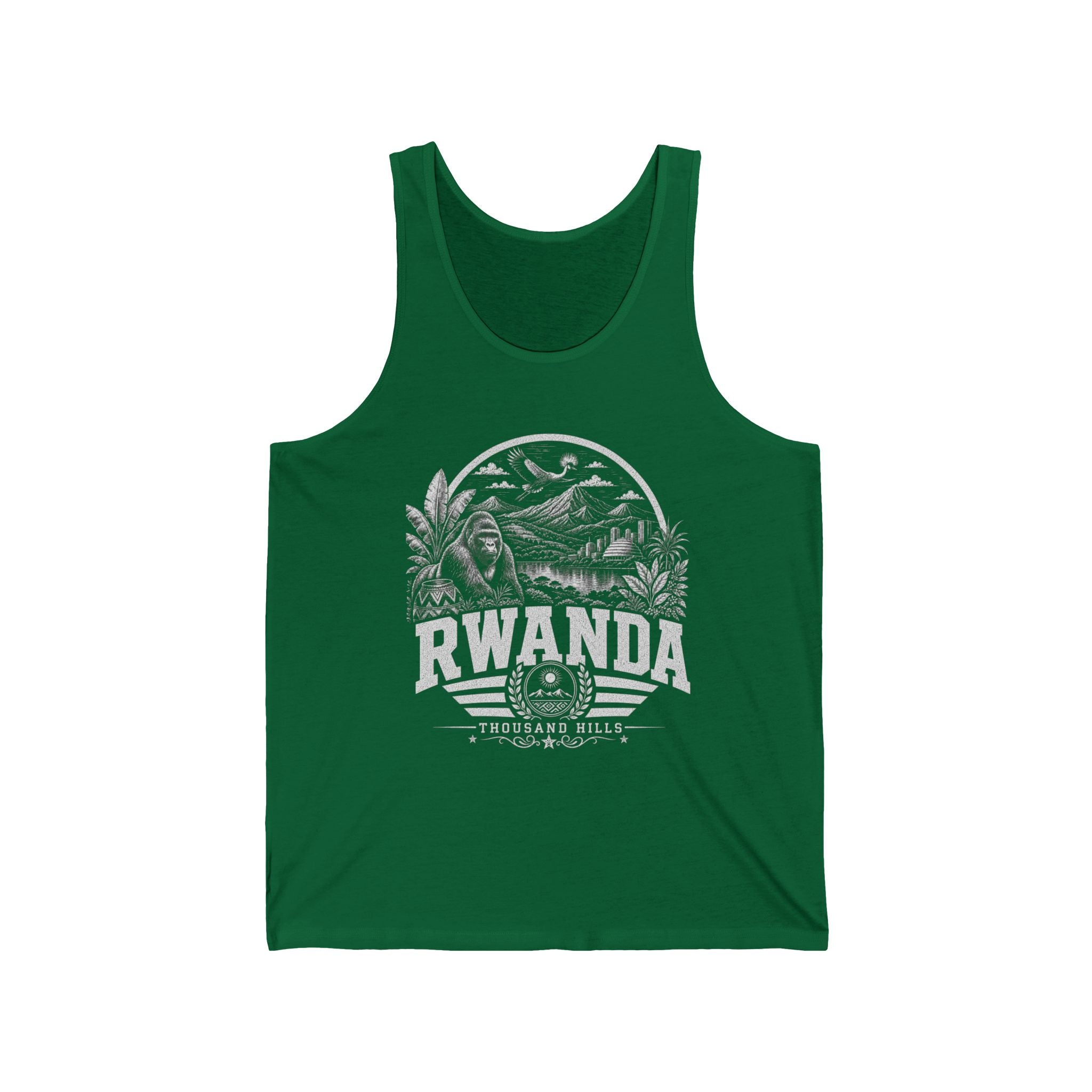 Rwanda Thousand Hills Men's Tank Top