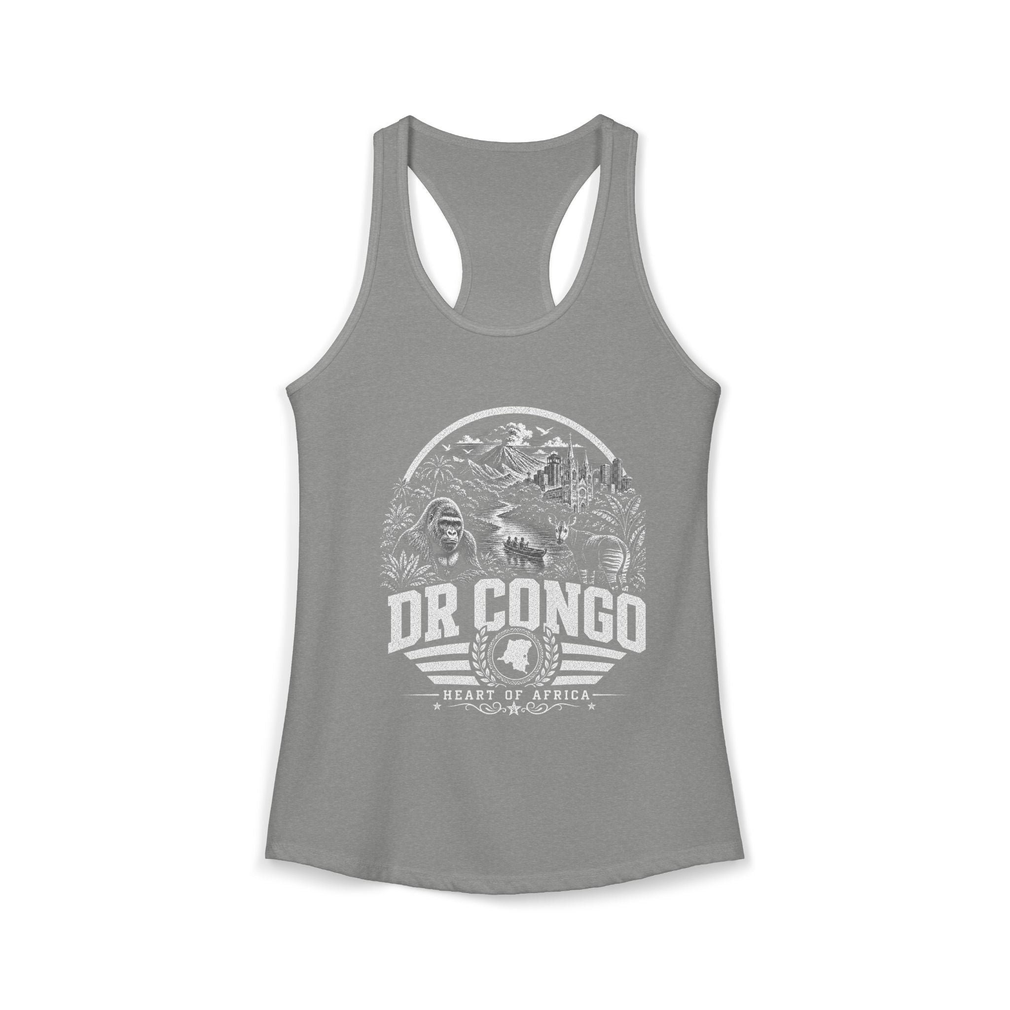 Democratic Republic of the Congo Heart of Africa Women's Tank Top