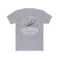 Colombia vintage landmarks men's tee — iconic landmark design | Nameshi Destinations (view 3)