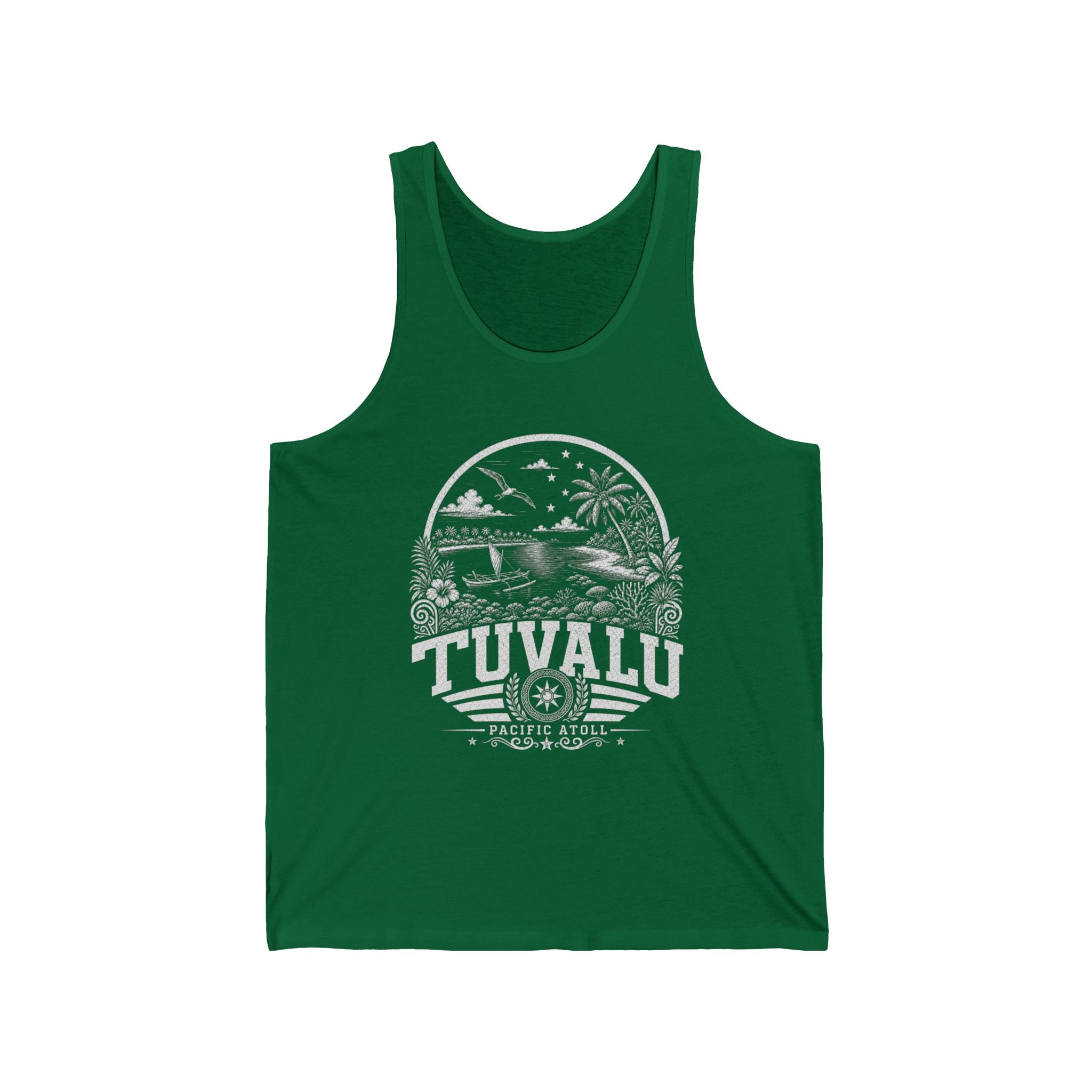 Tuvalu Pacific Atoll Men's Tank Top