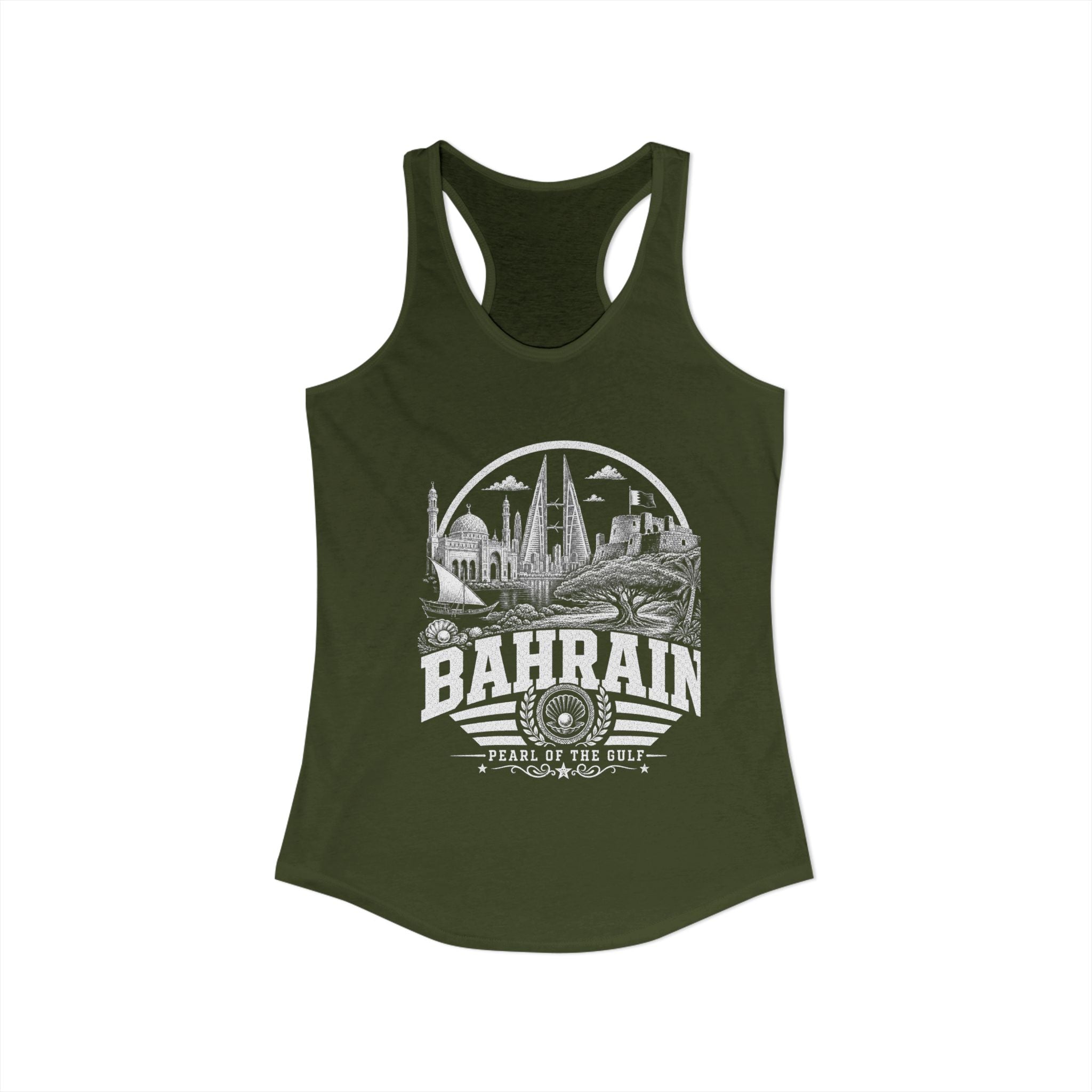 Bahrain Pearl of the Gulf Women's Tank Top