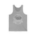 Luxembourg vintage landmarks men's tank top — iconic landmark design | Nameshi Destinations (view 5)