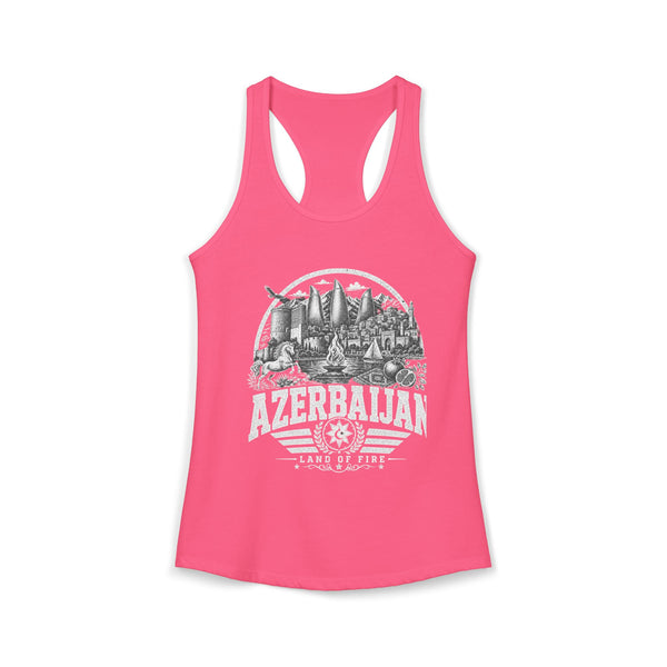 Azerbaijan Land of Fire Women's Tank Top