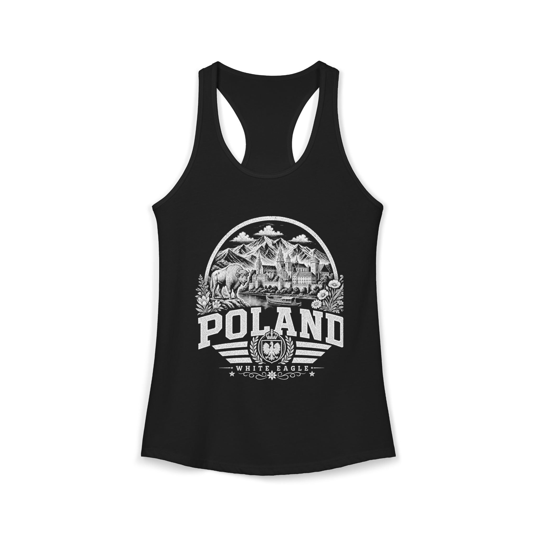 Poland White Eagle Women's Tank Top