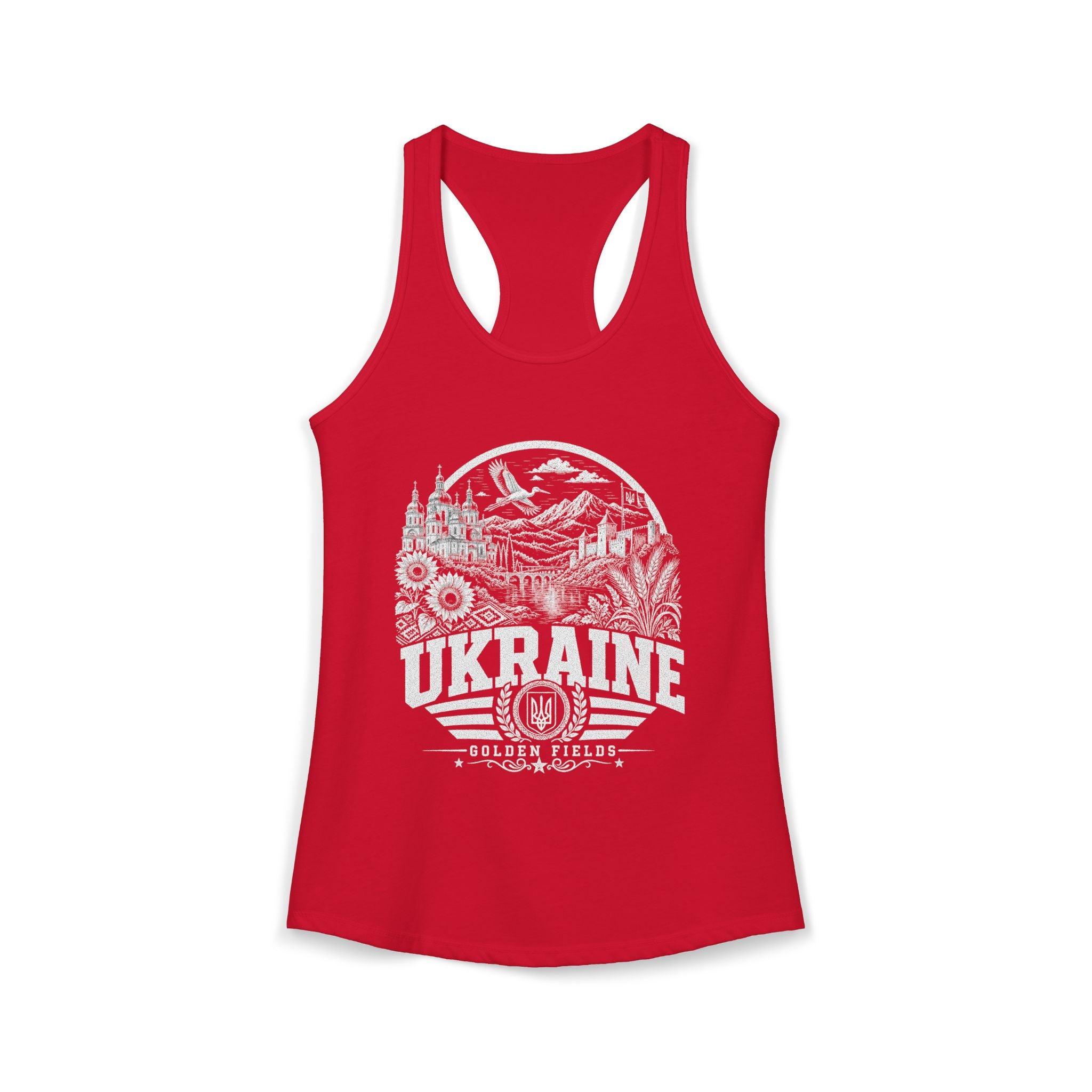 Ukraine Golden Fields Women's Tank Top
